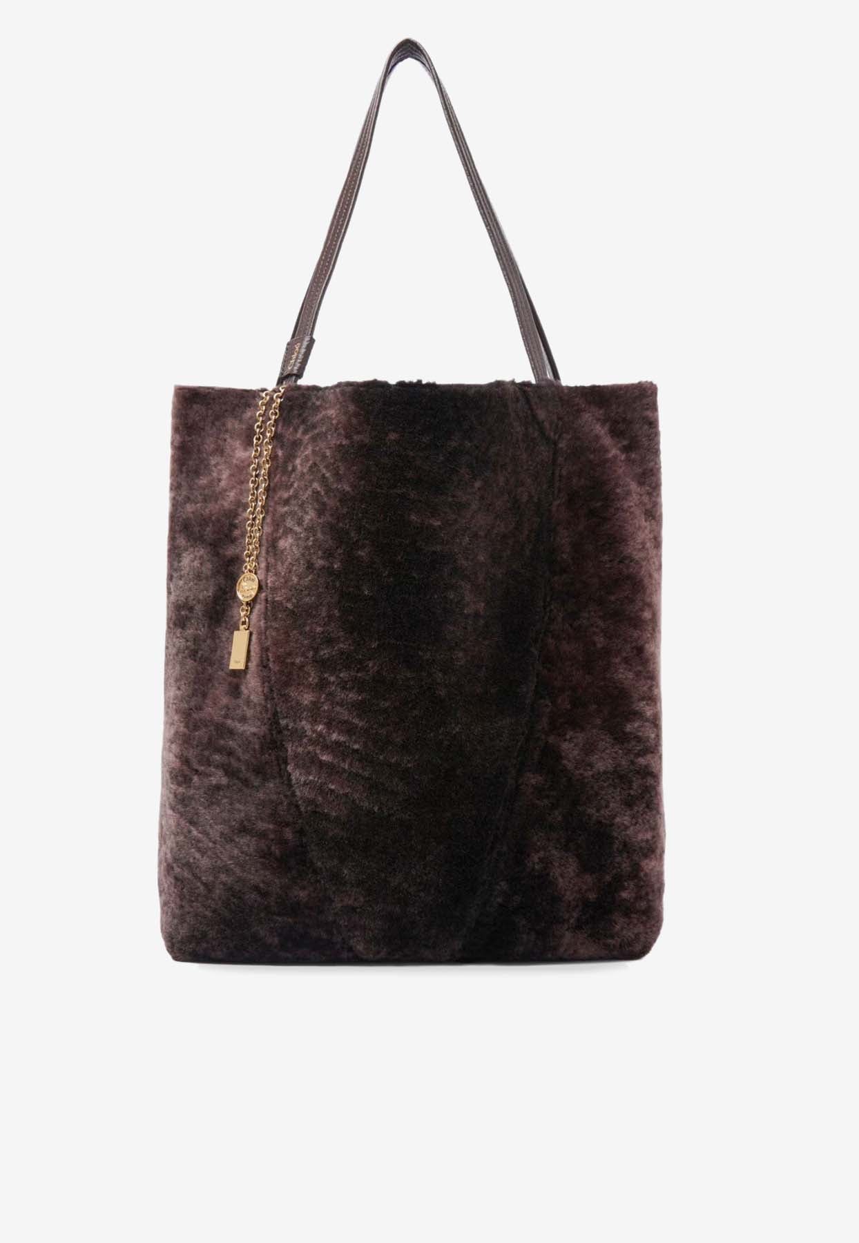Spin en Daim en Cuir Cabas Bag