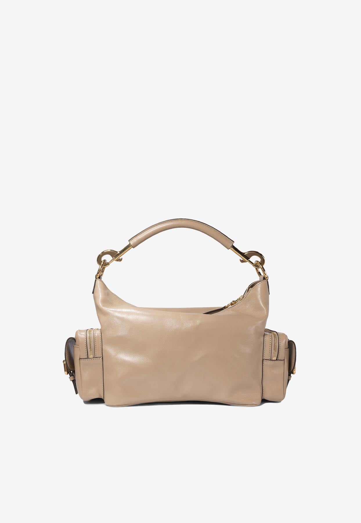 Brillant en Cuir Sac Appareil Photo