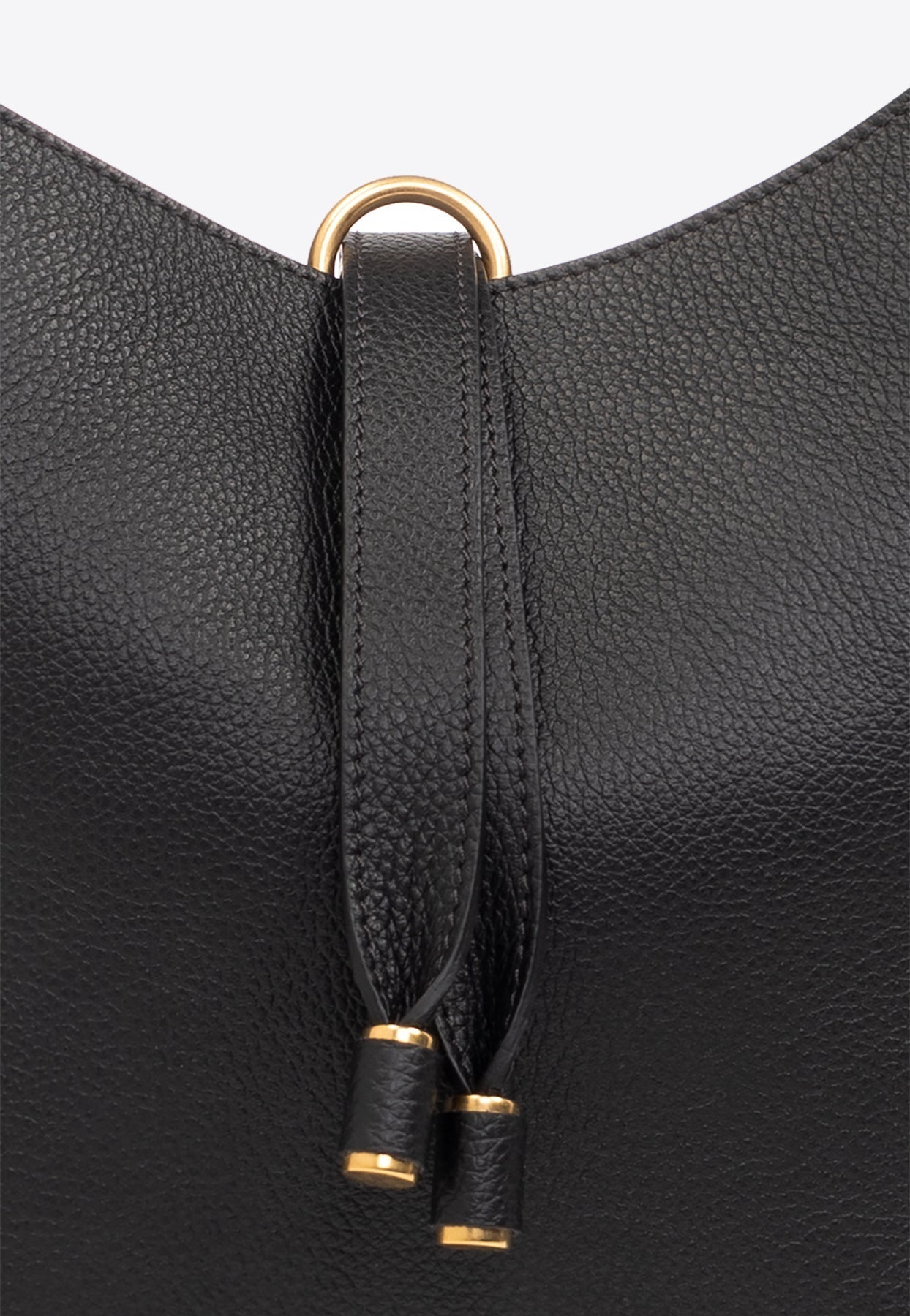 Petit Tassel en Cuir Cabas Bag