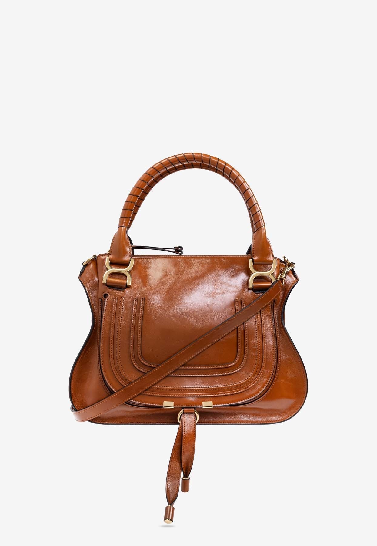 Marcie Brillant en Cuir Sac à Main