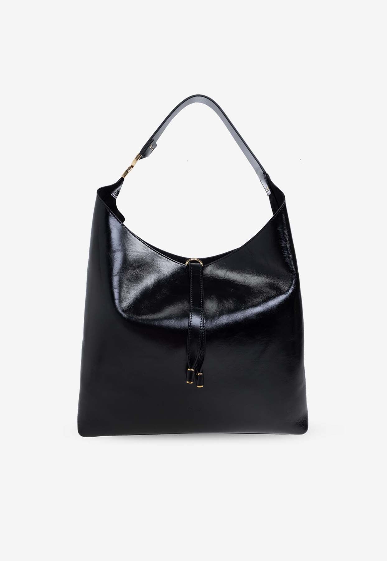 Marcie Brillant en Cuir Sac Hobo
