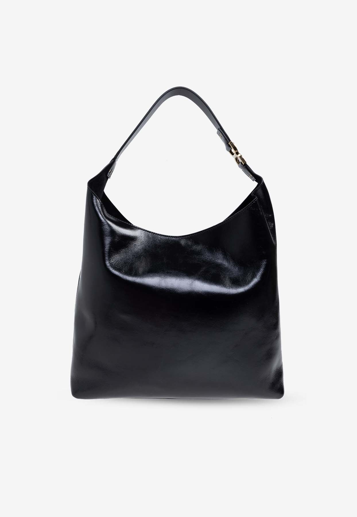 Marcie Brillant en Cuir Sac Hobo