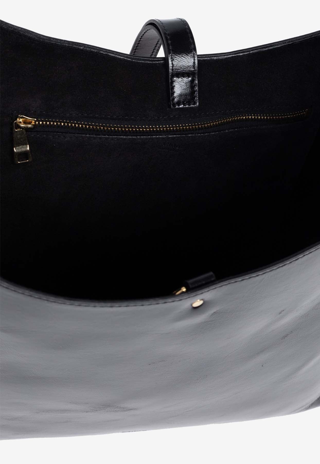 Marcie Brillant en Cuir Sac Hobo