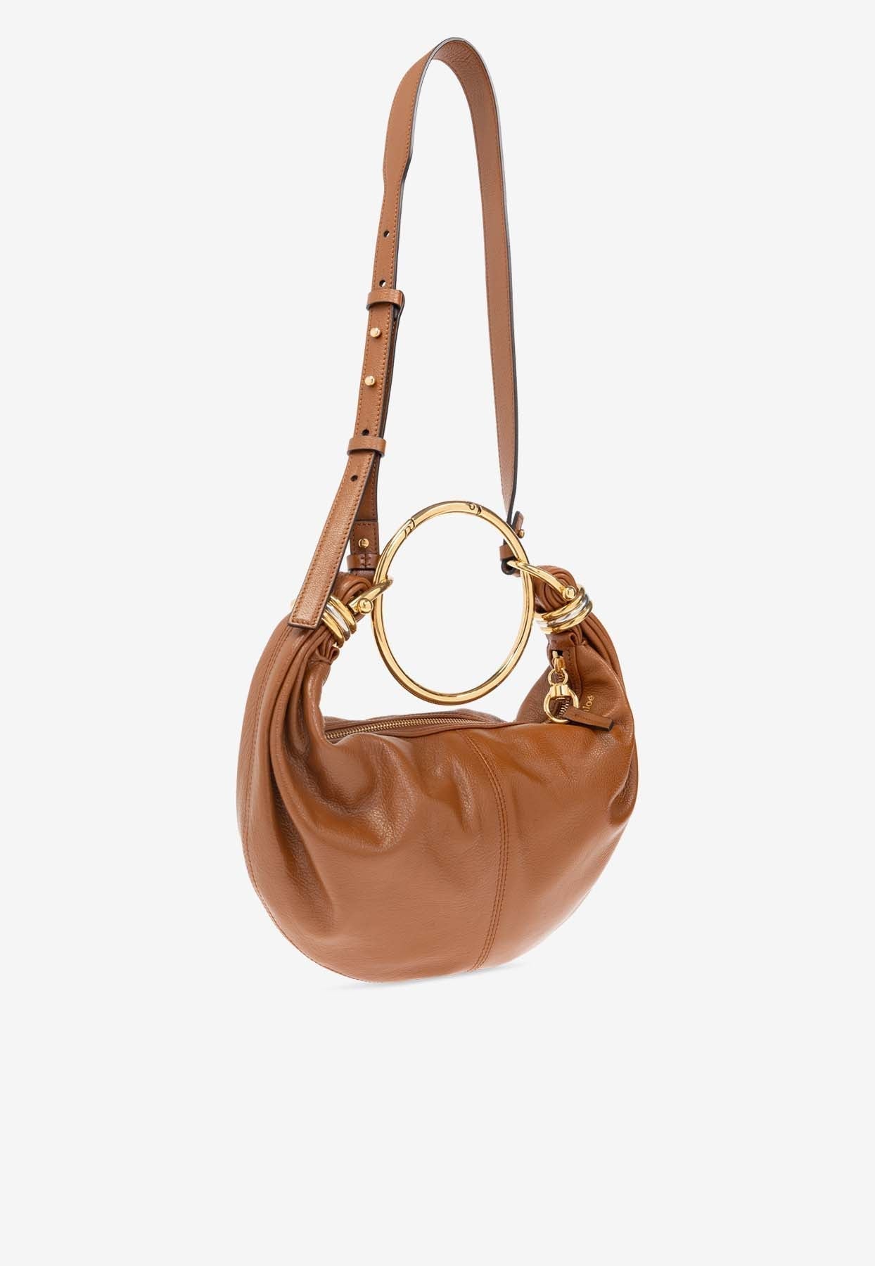Petit Bracelet en Cuir Sac Hobo