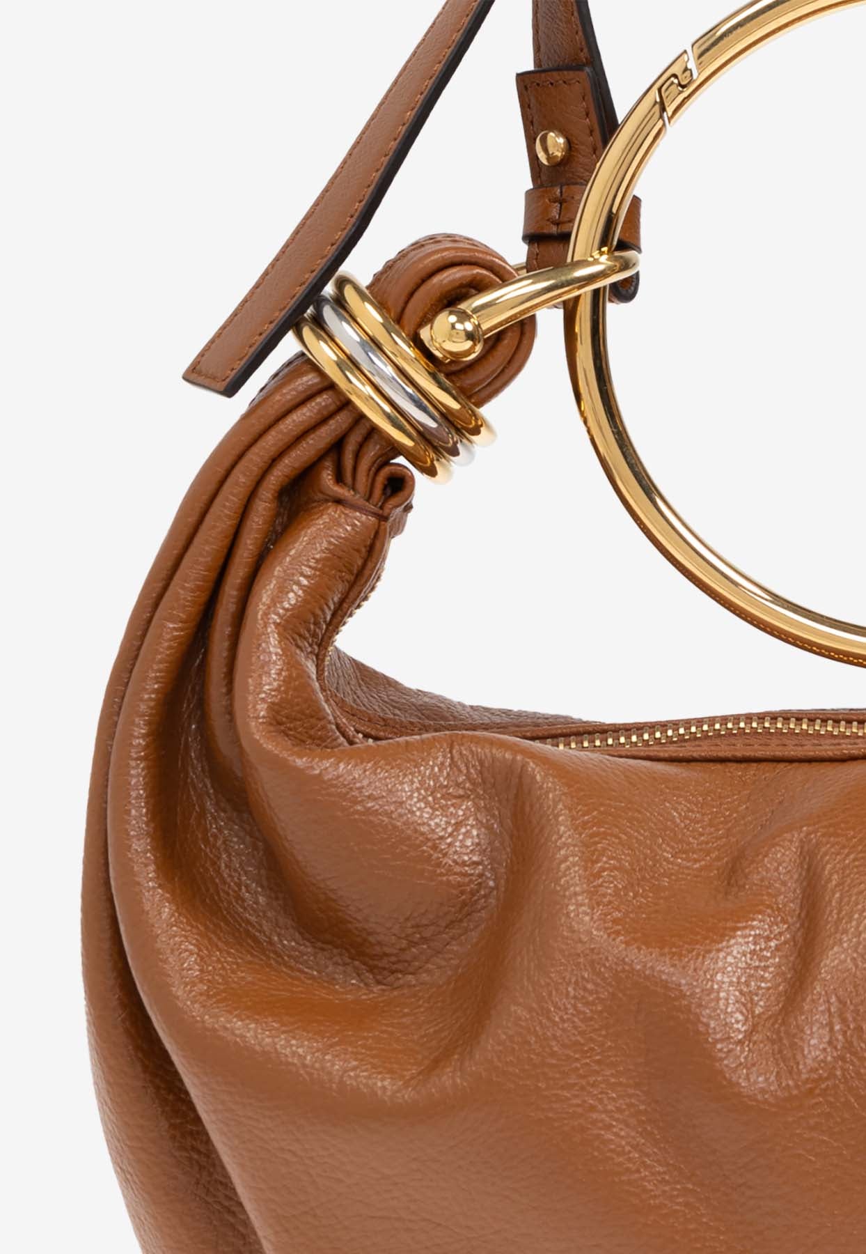 Petit Bracelet en Cuir Sac Hobo