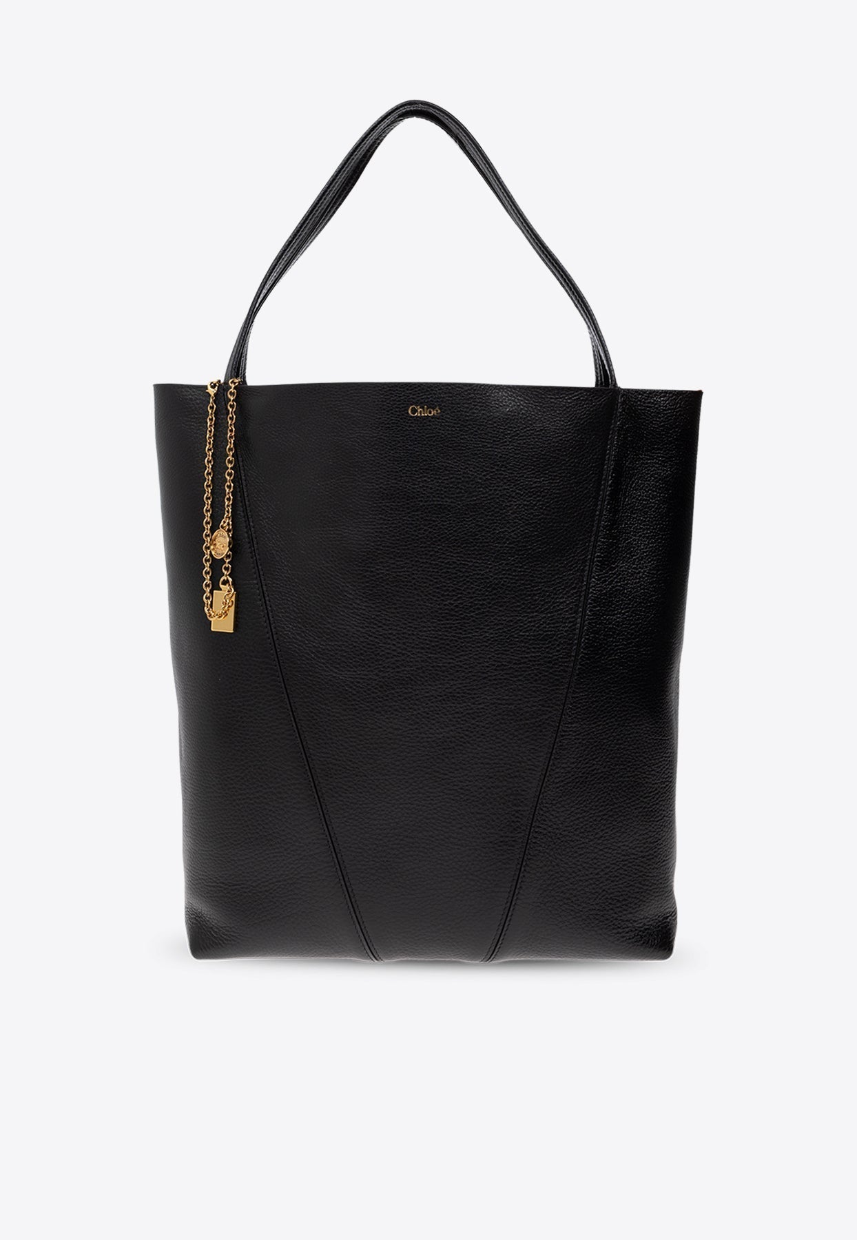 Grand Spin en Cuir Cabas Bag