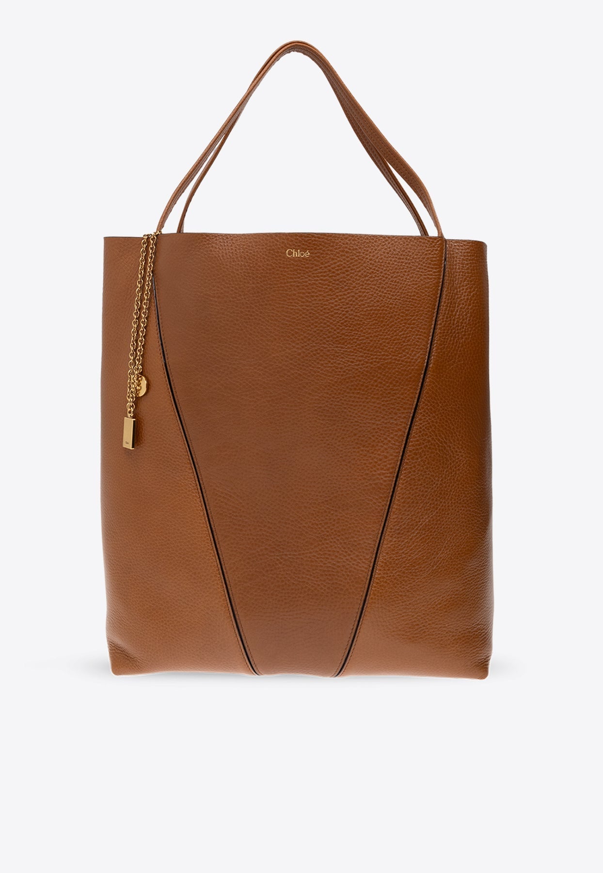 Grand Spin en Cuir Cabas Bag