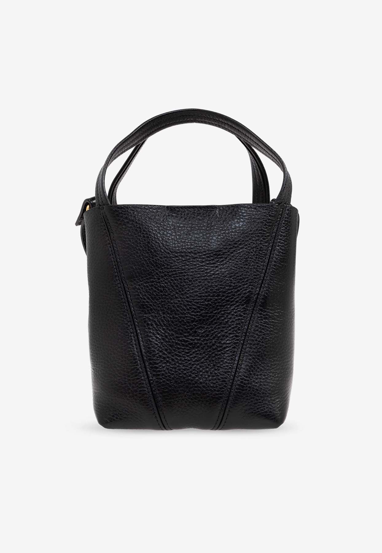 Petit Spin en Cuir Cabas Bag