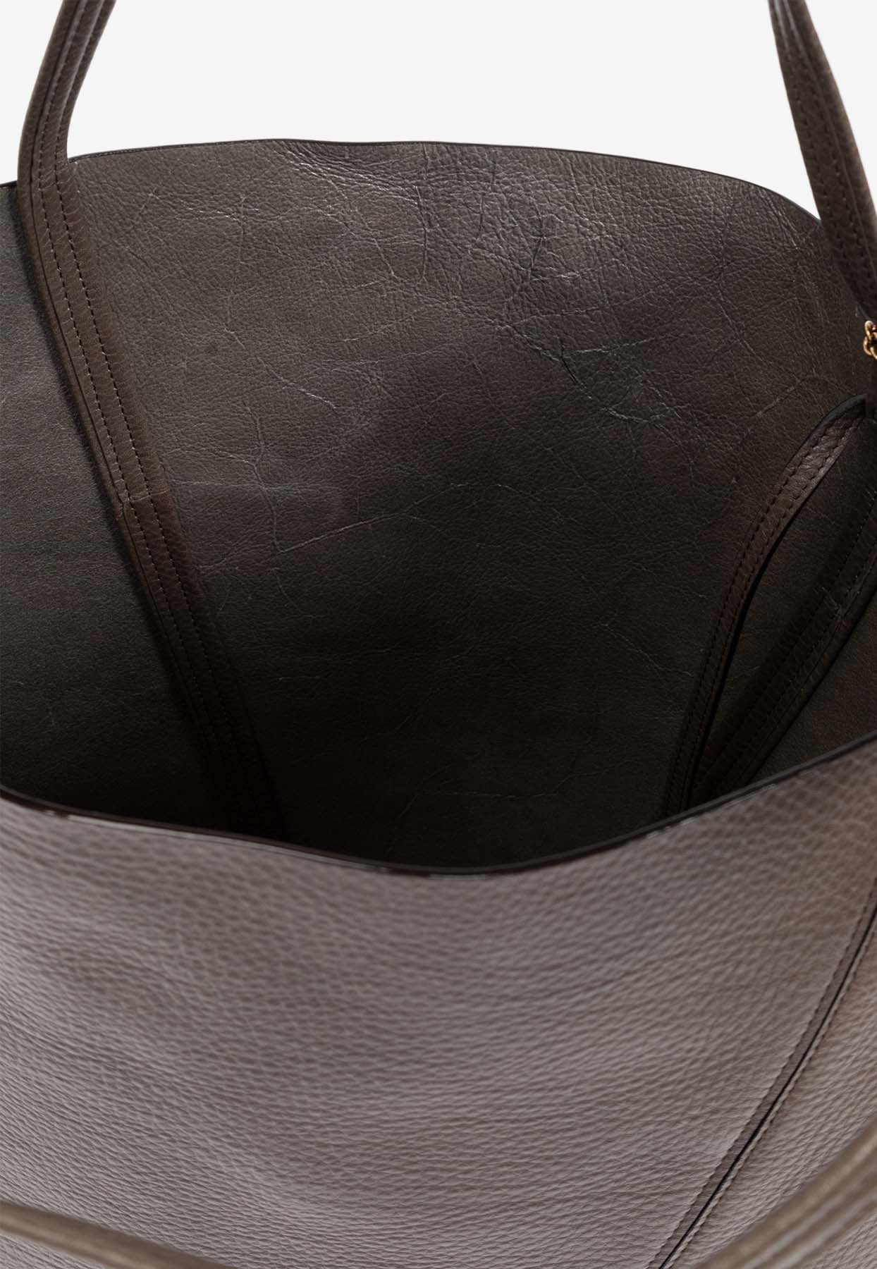 Grand Spin en Cuir Cabas Bag
