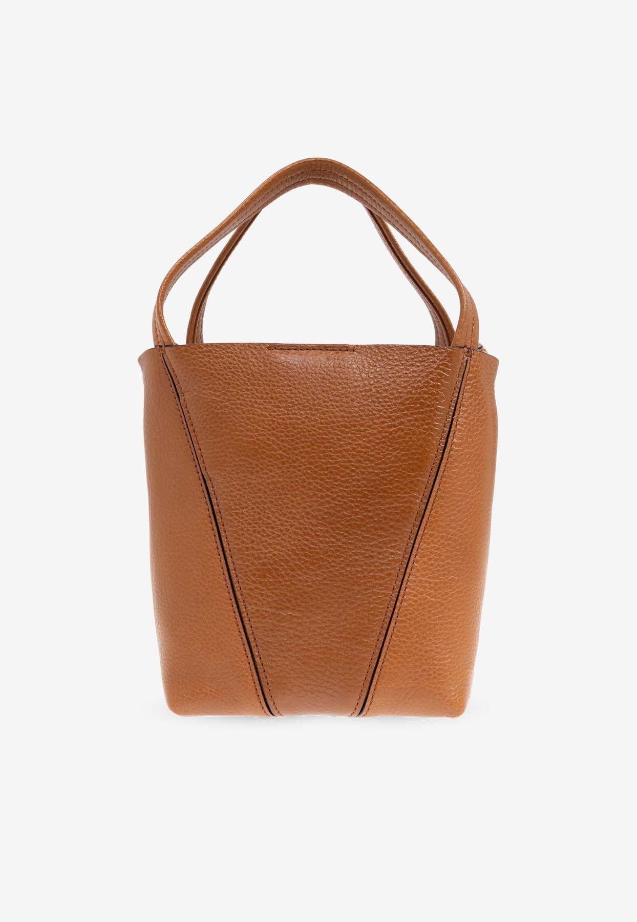 Petit Spin en Cuir Cabas Bag