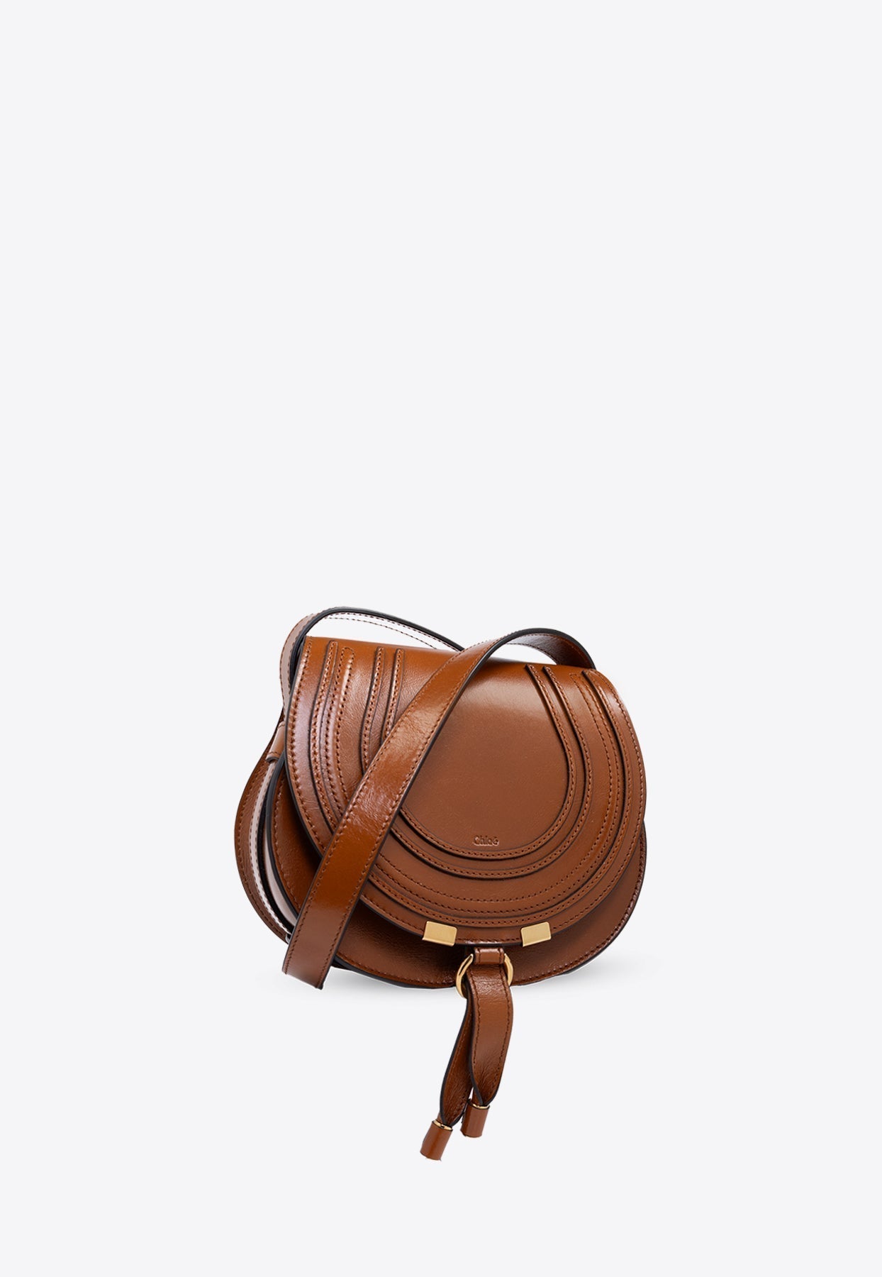 Petit Marcie en Cuir Saddle Sac Porté Épaule