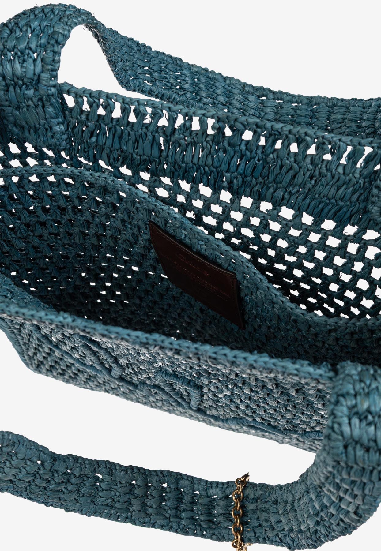 Summer Banana Woven-Raffia Cabas Bag