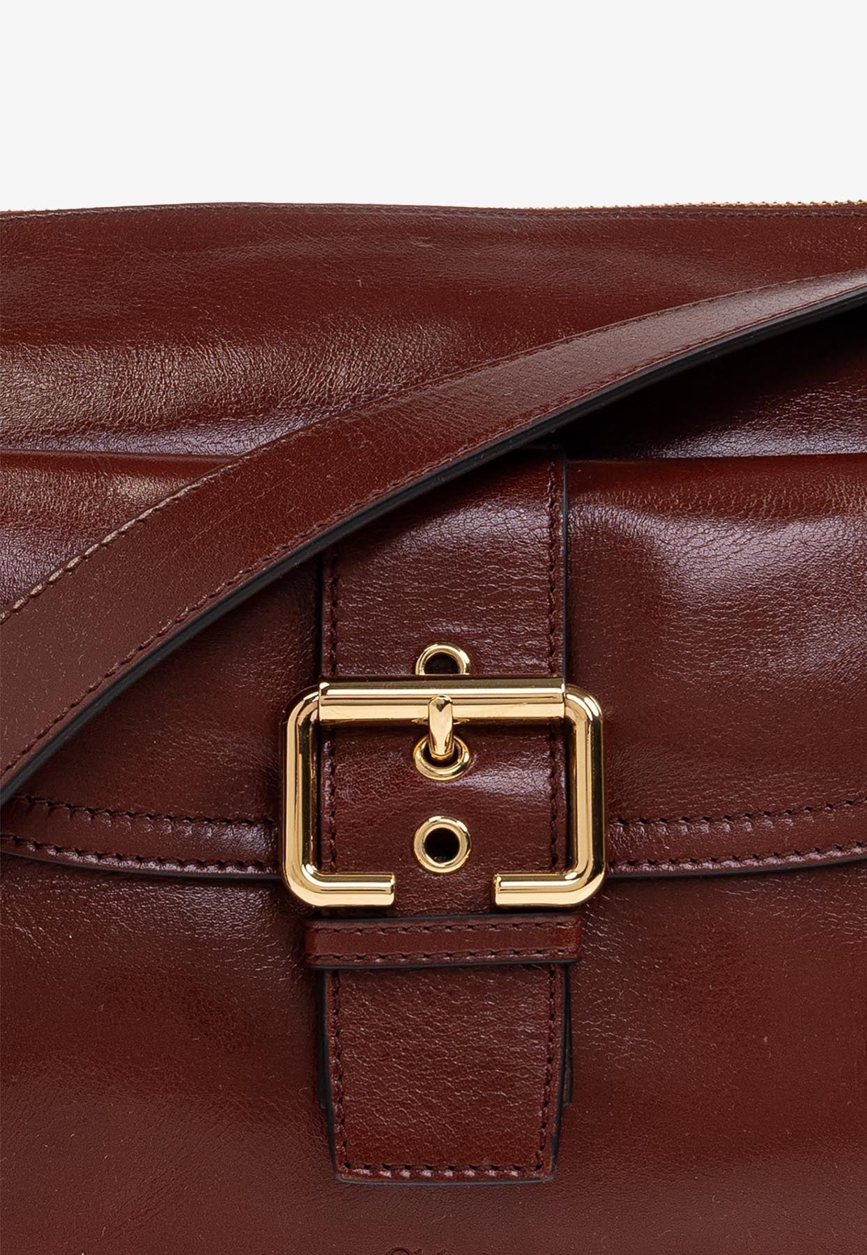 Brillant en Cuir Sac Appareil Photo