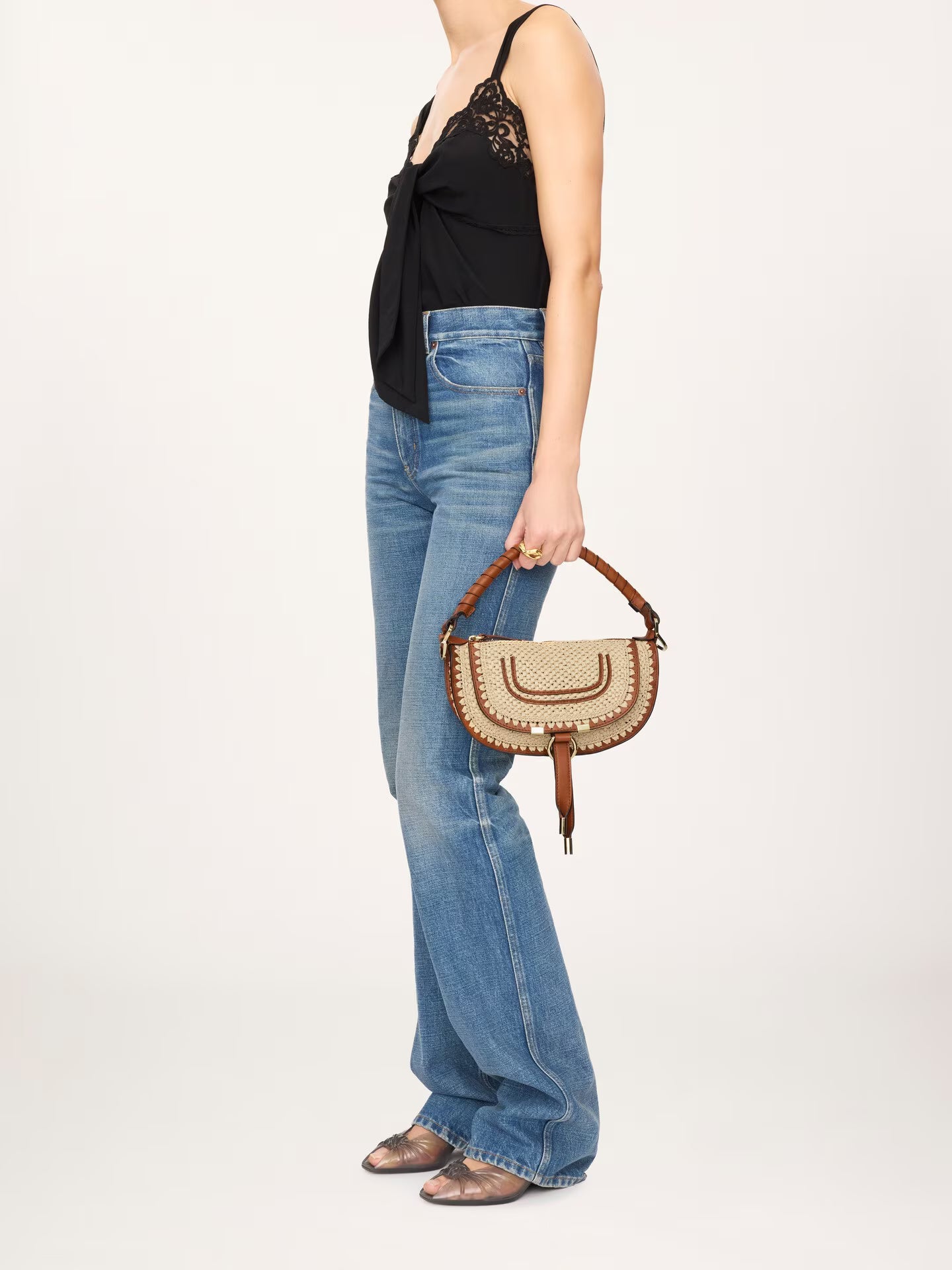 SAC MARCIE EN CUIR BRILLANT