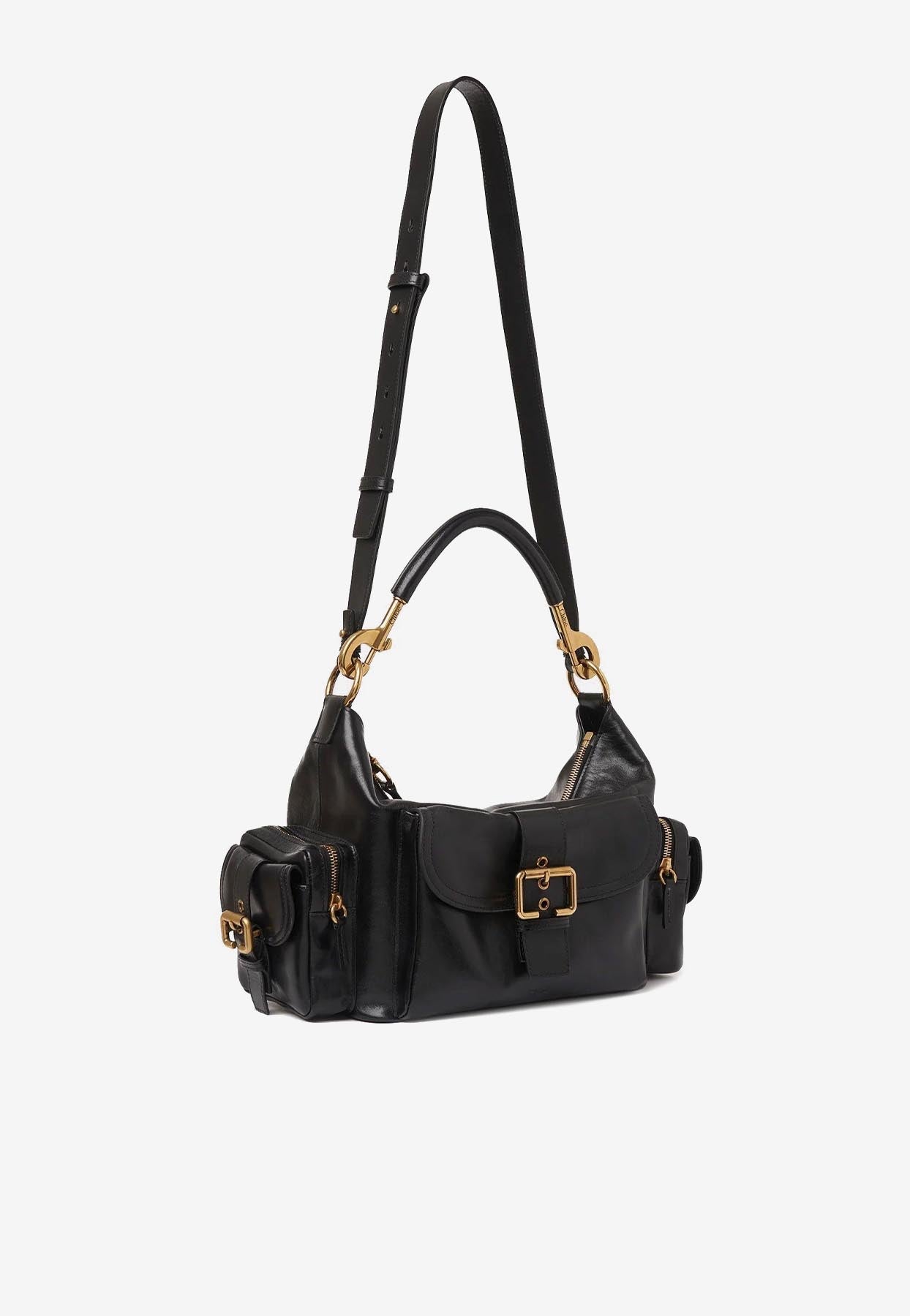 en Cuir Crossbody Sac Appareil Photo