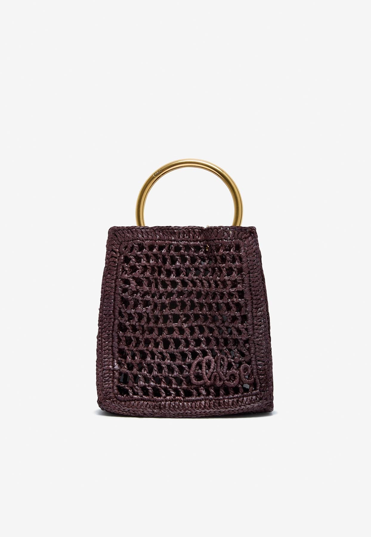Mini Summer Banana Raffia Cabas Bag