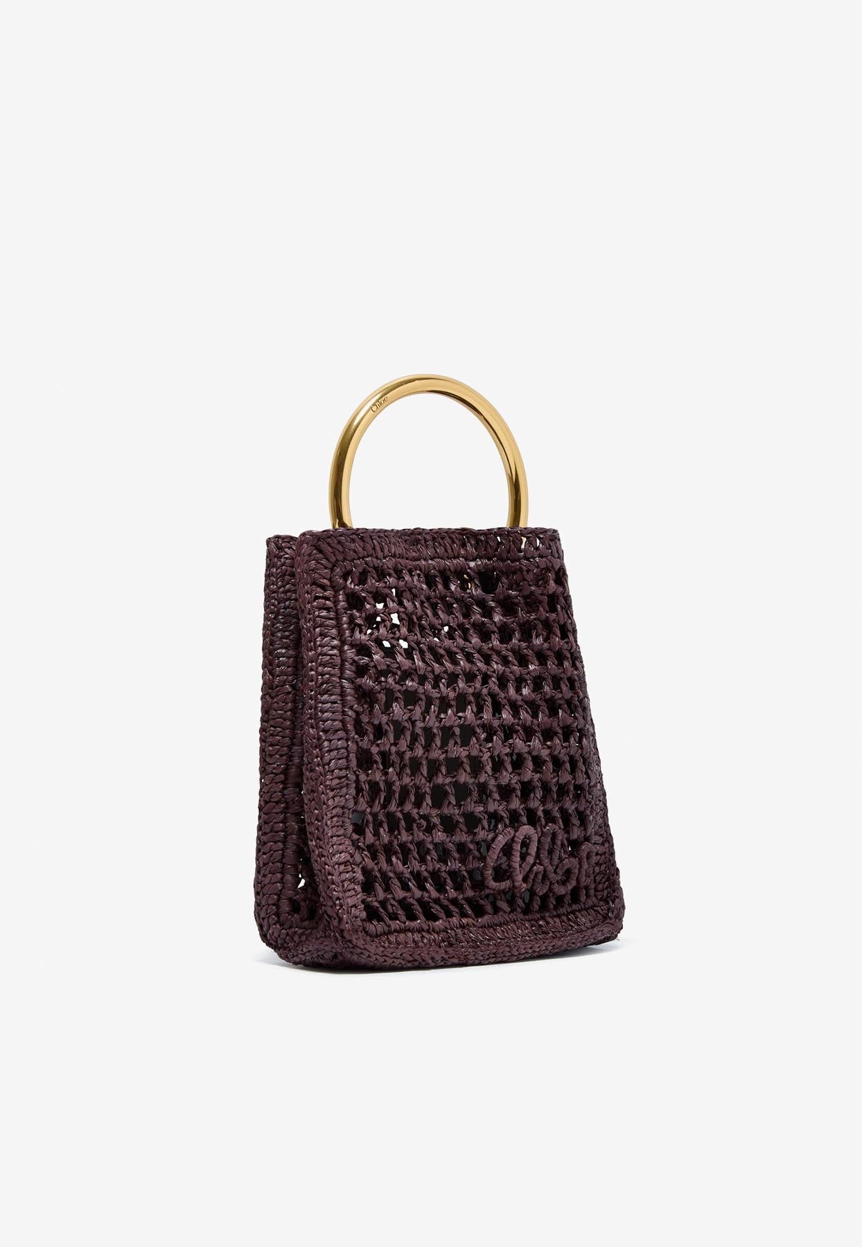 Mini Summer Banana Raffia Cabas Bag