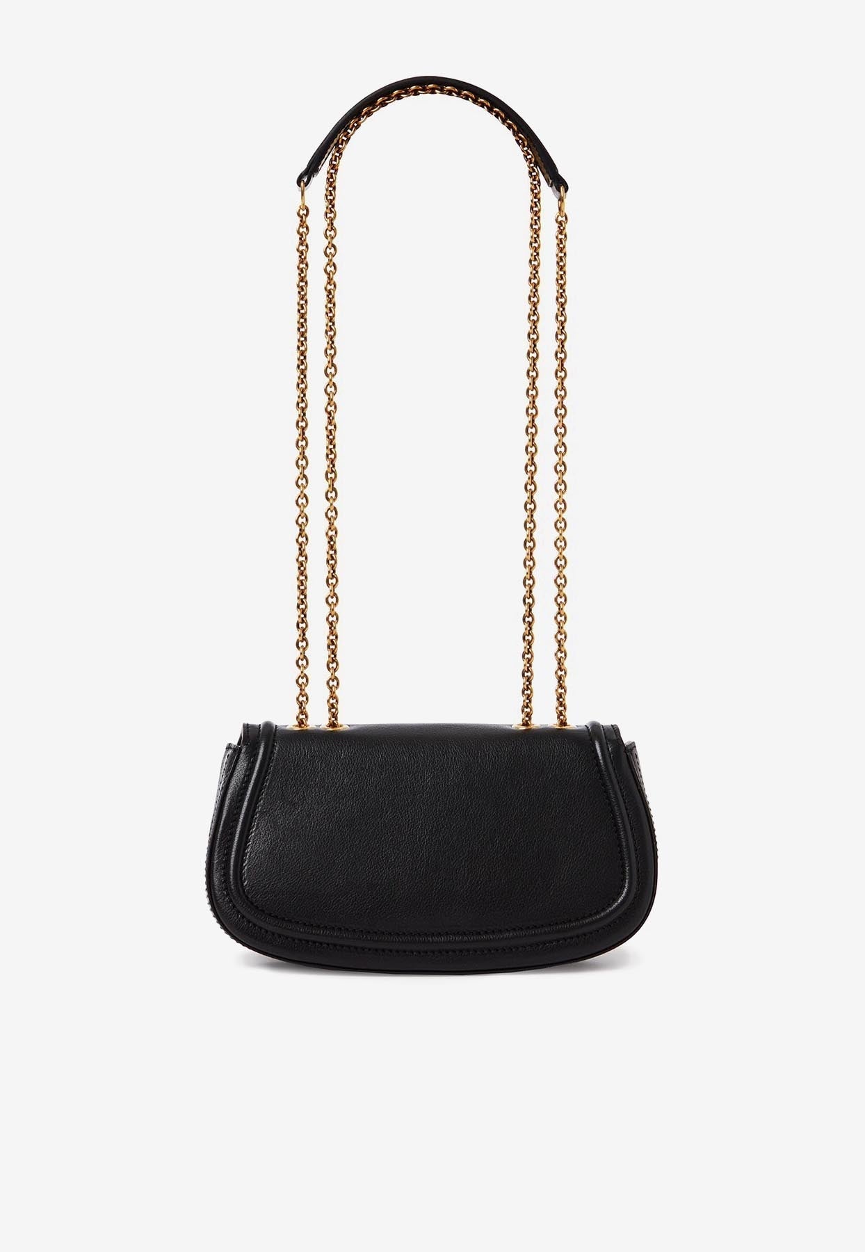 Horse Medal Grained en Cuir Sac Bandoulière