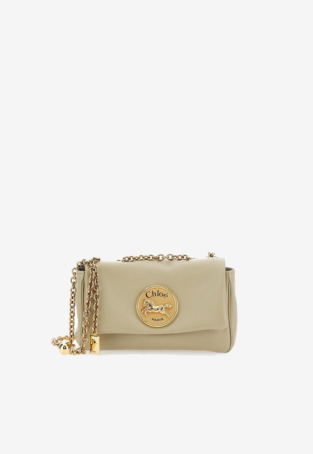 Petit Heritage Grained en Cuir Sac Porté Épaule