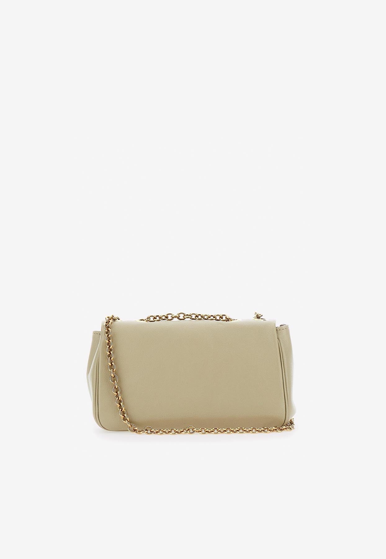 Petit Heritage Grained en Cuir Sac Porté Épaule