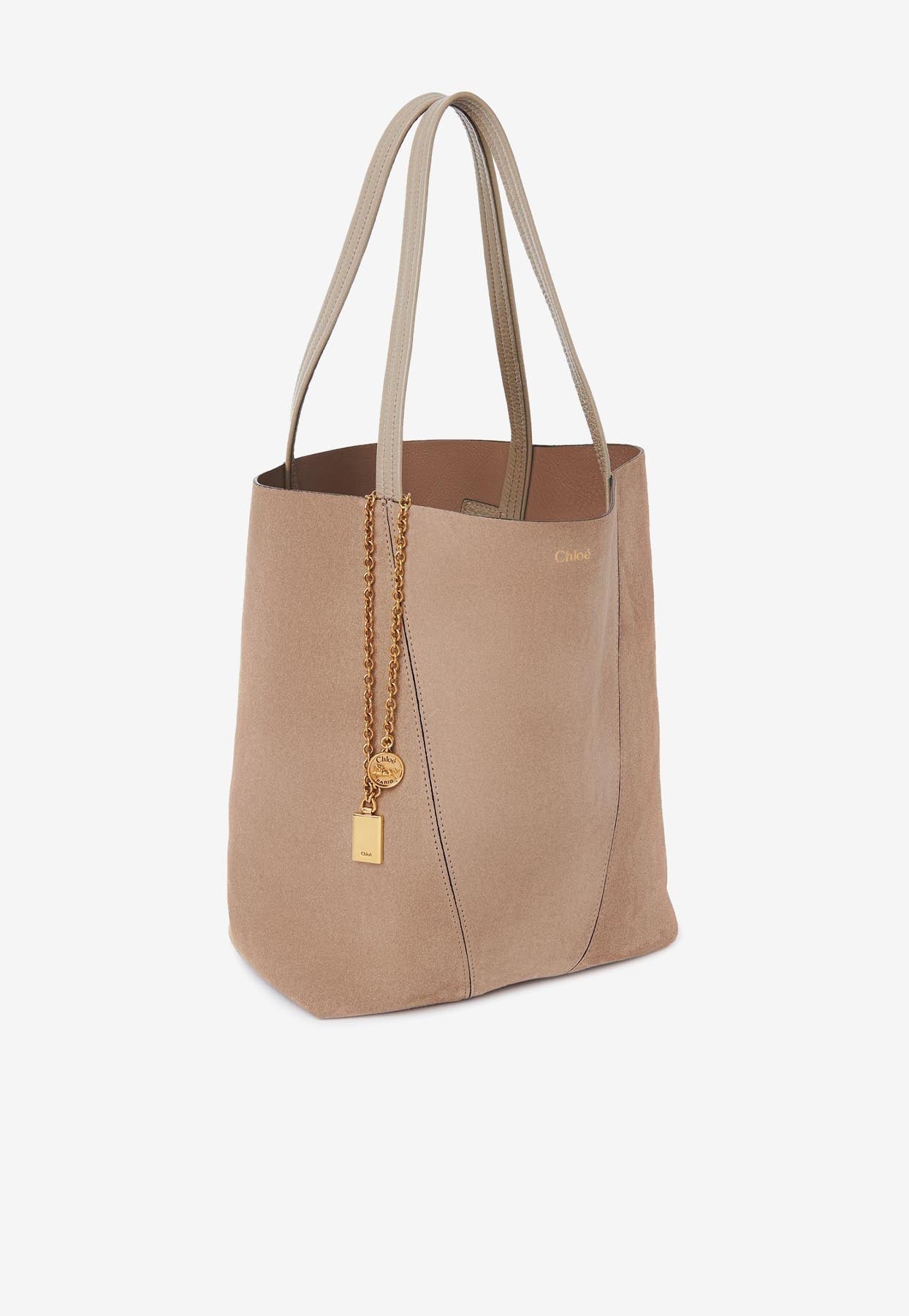Spin en Daim Cabas Bag