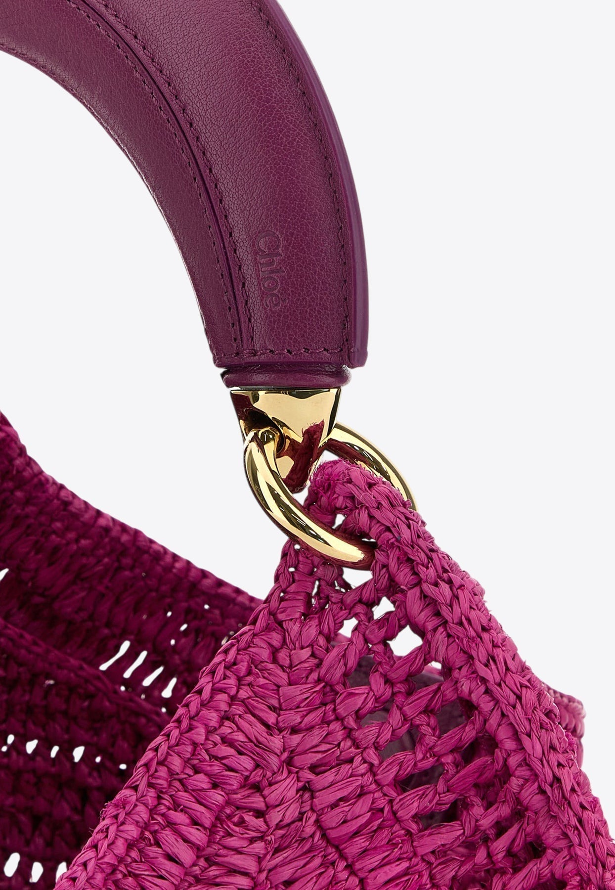 Summer Banana Woven-Raffia Sac Hobo