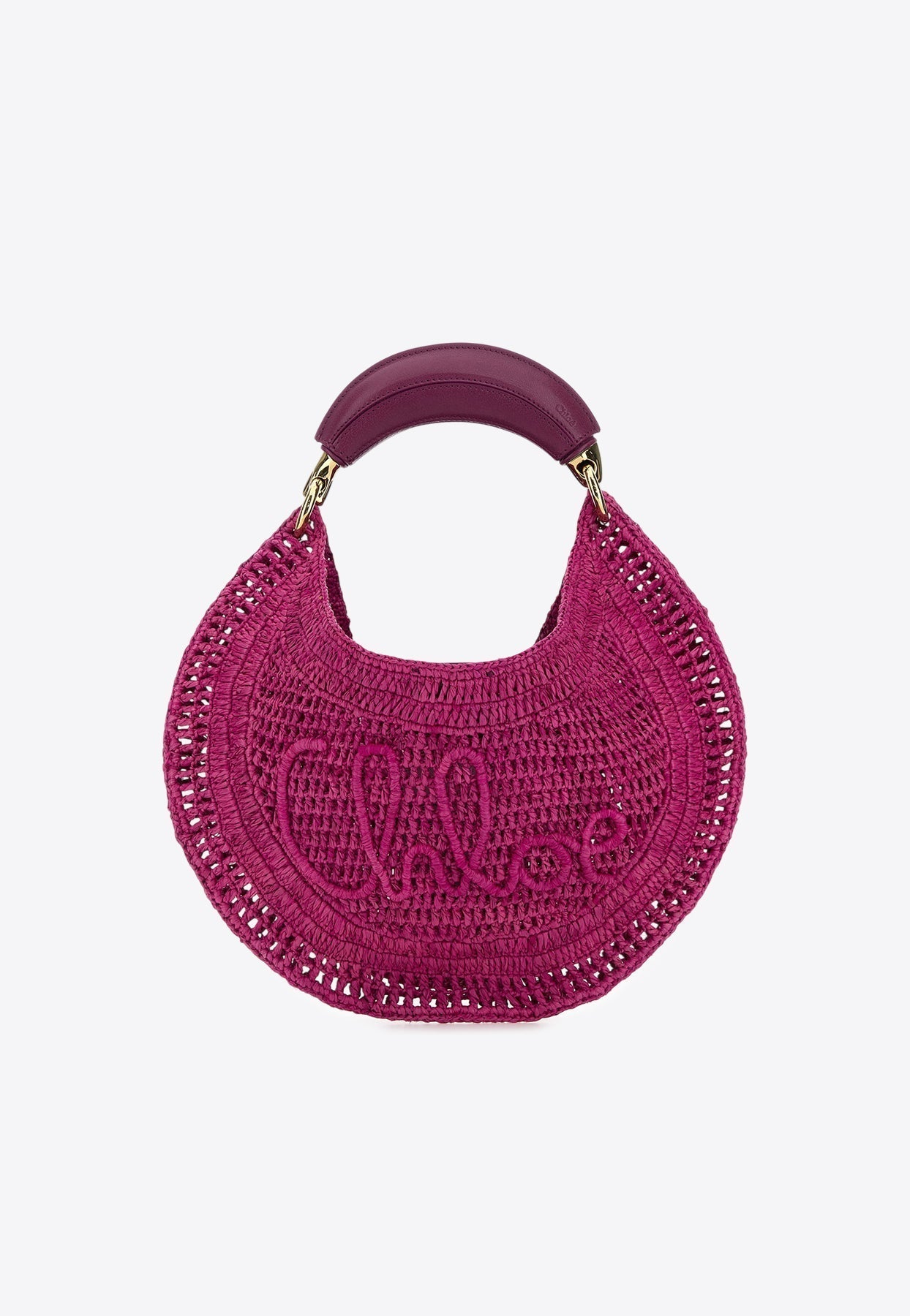 Summer Banana Woven-Raffia Sac Hobo