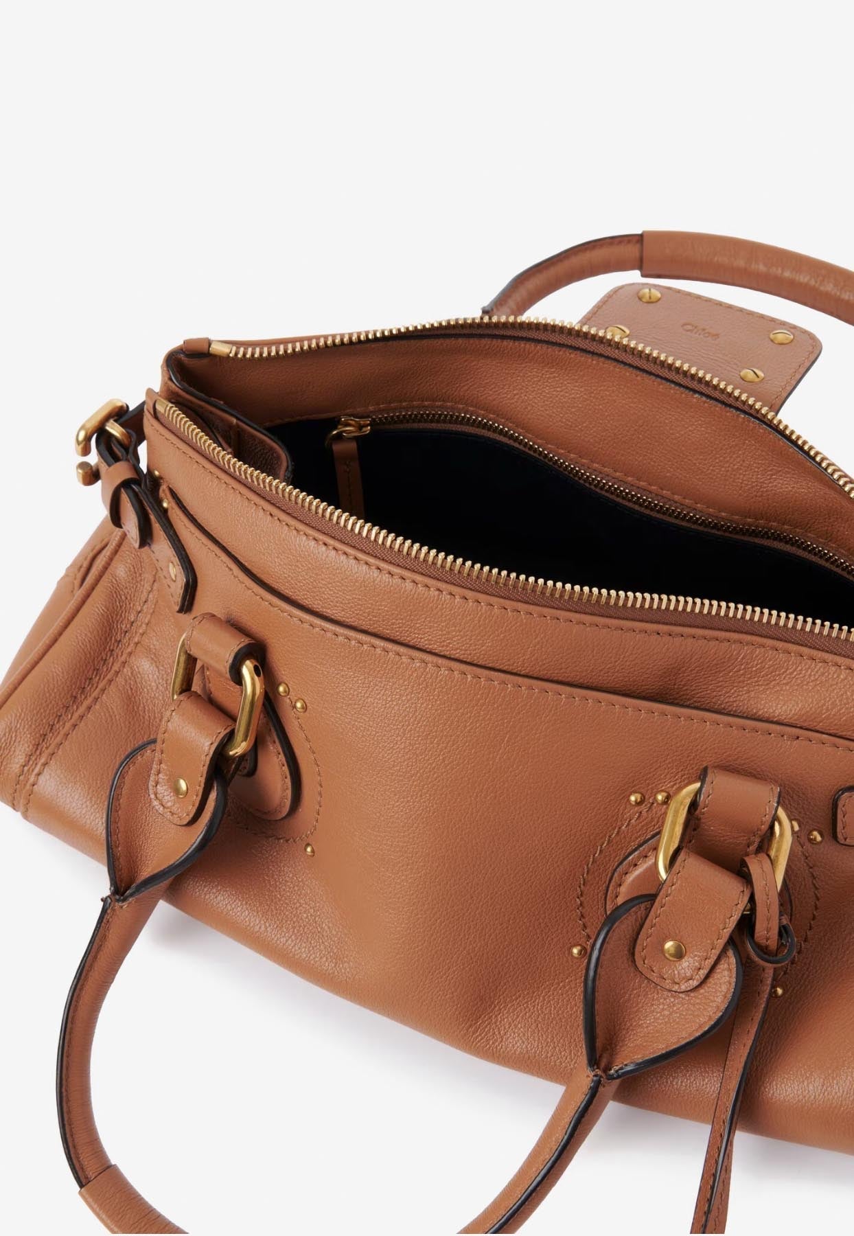 Paddington Grained en Cuir Sac à Main