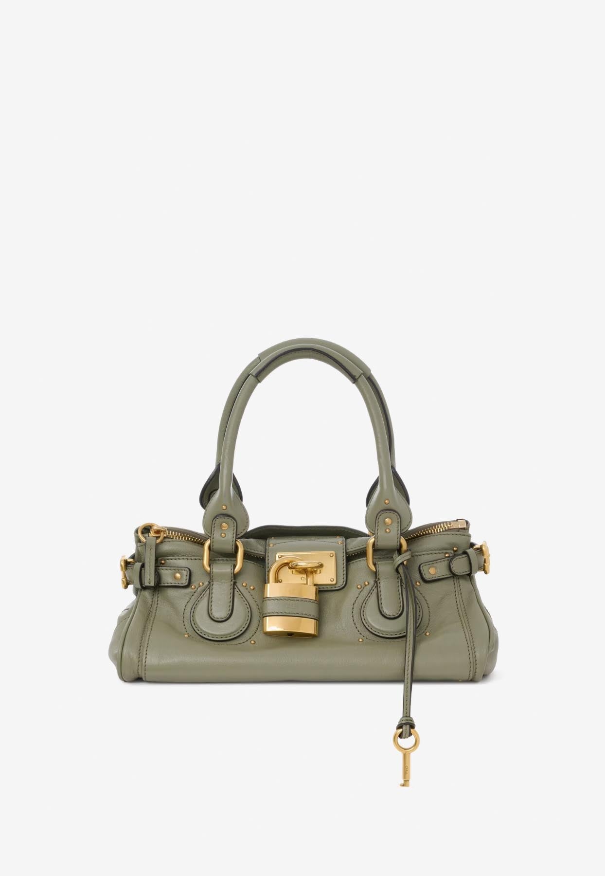 Paddington Grained en Cuir Sac à Main