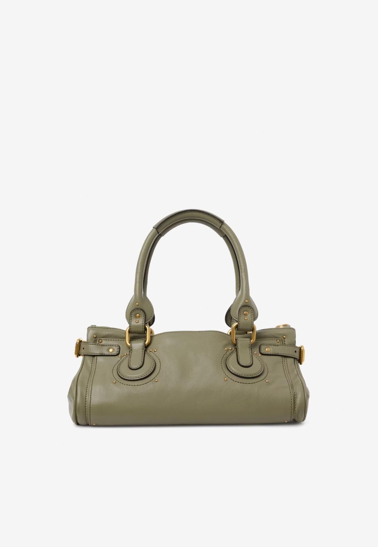 Paddington Grained en Cuir Sac à Main