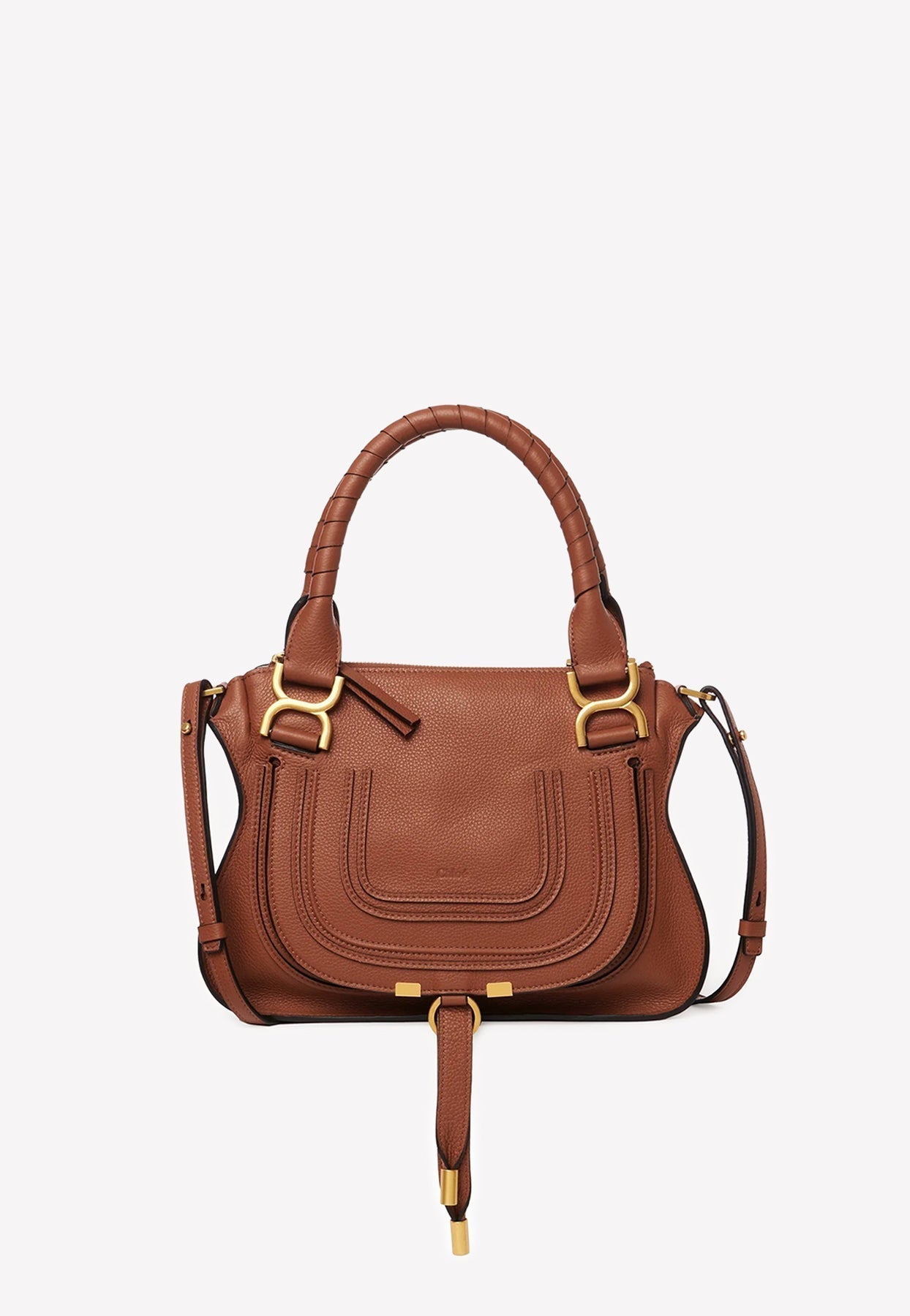 Petit Marcie Sac à Main en Grained en Cuir