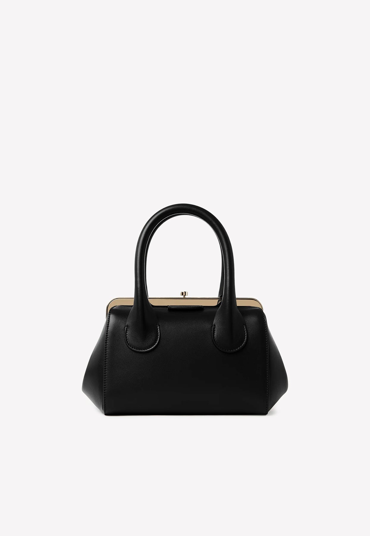 Petit Joyce Frame Sac à Main en Calf en Cuir