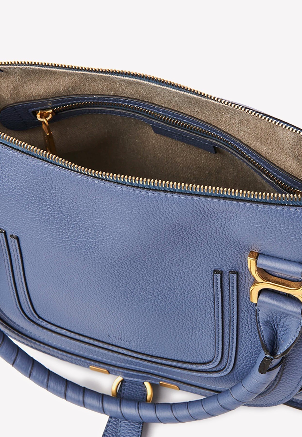 Moyen Marcie Sac à Main en Grained en Cuir