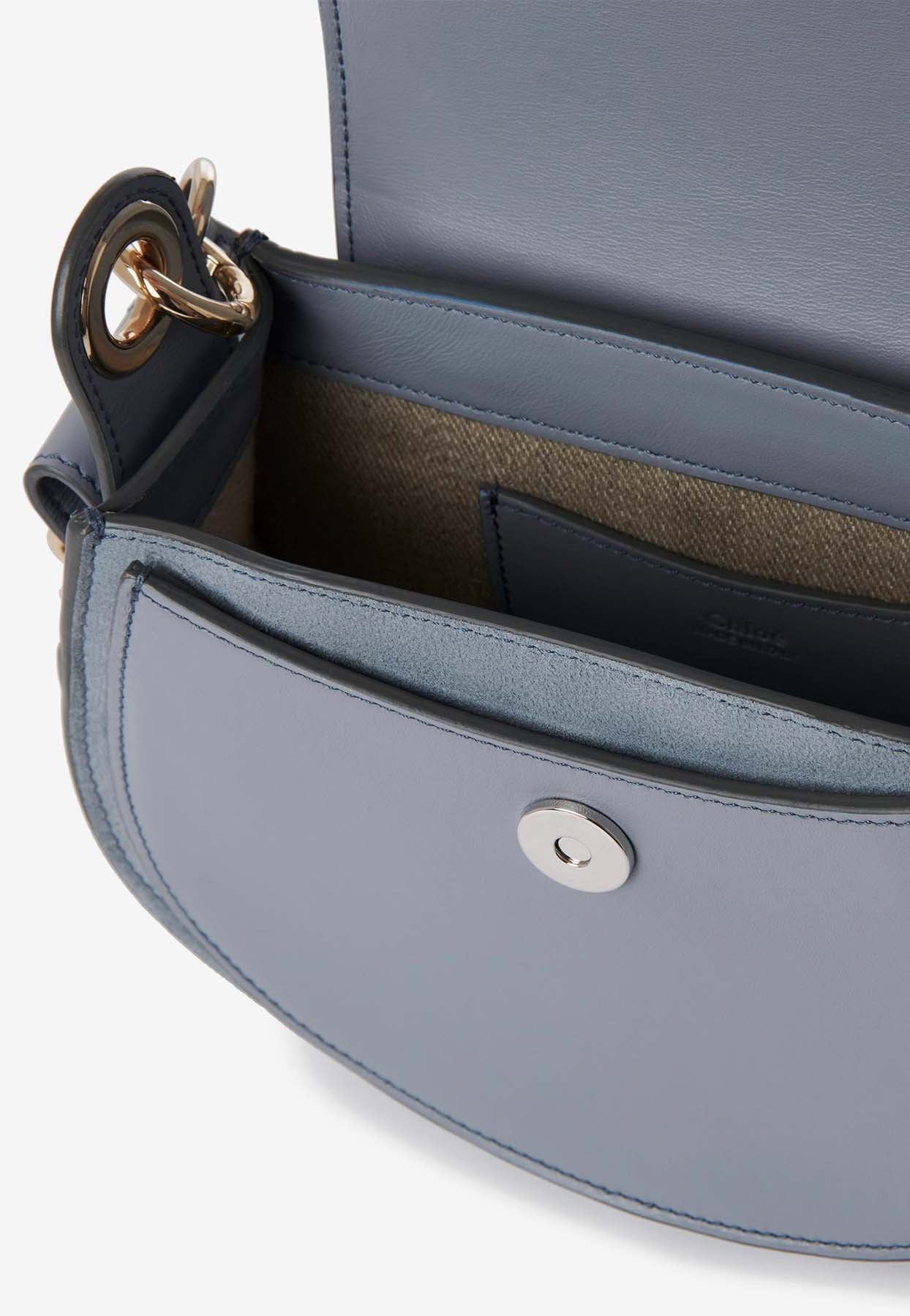Petit Tess en Cuir et en Daim Sac Bandoulière