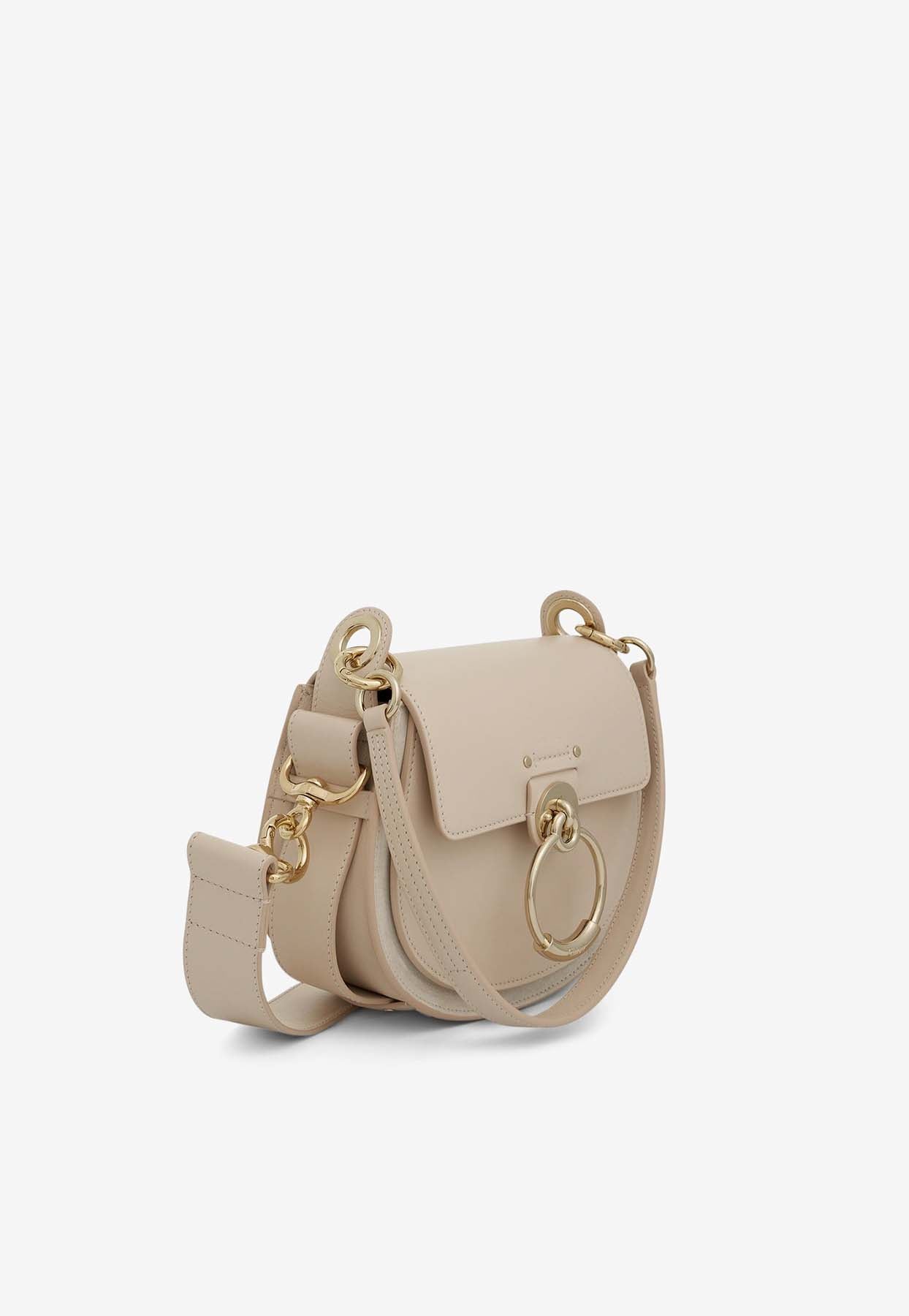 Petit Tess en Cuir et en Daim Sac Bandoulière
