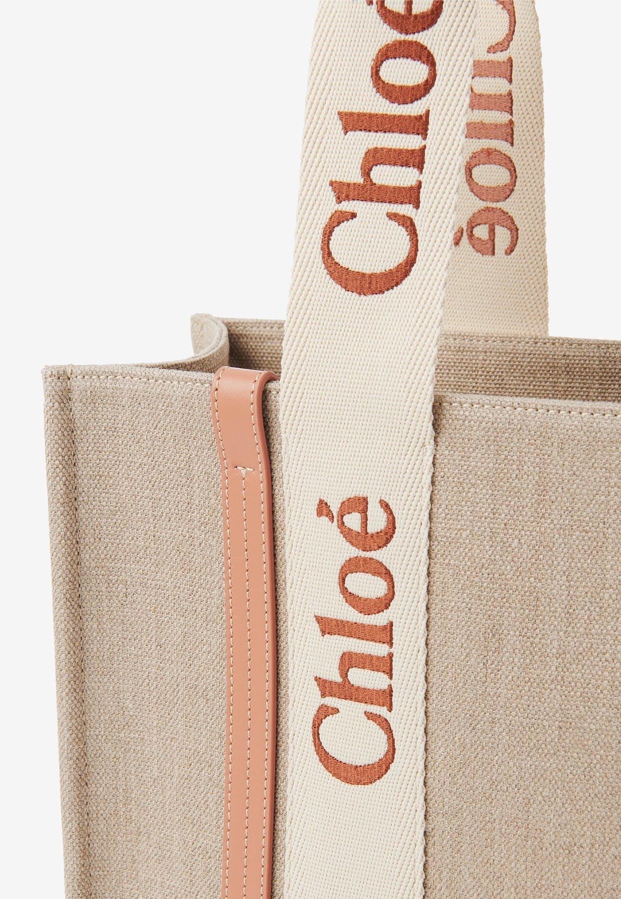 Woody Raffia Cabas Bag