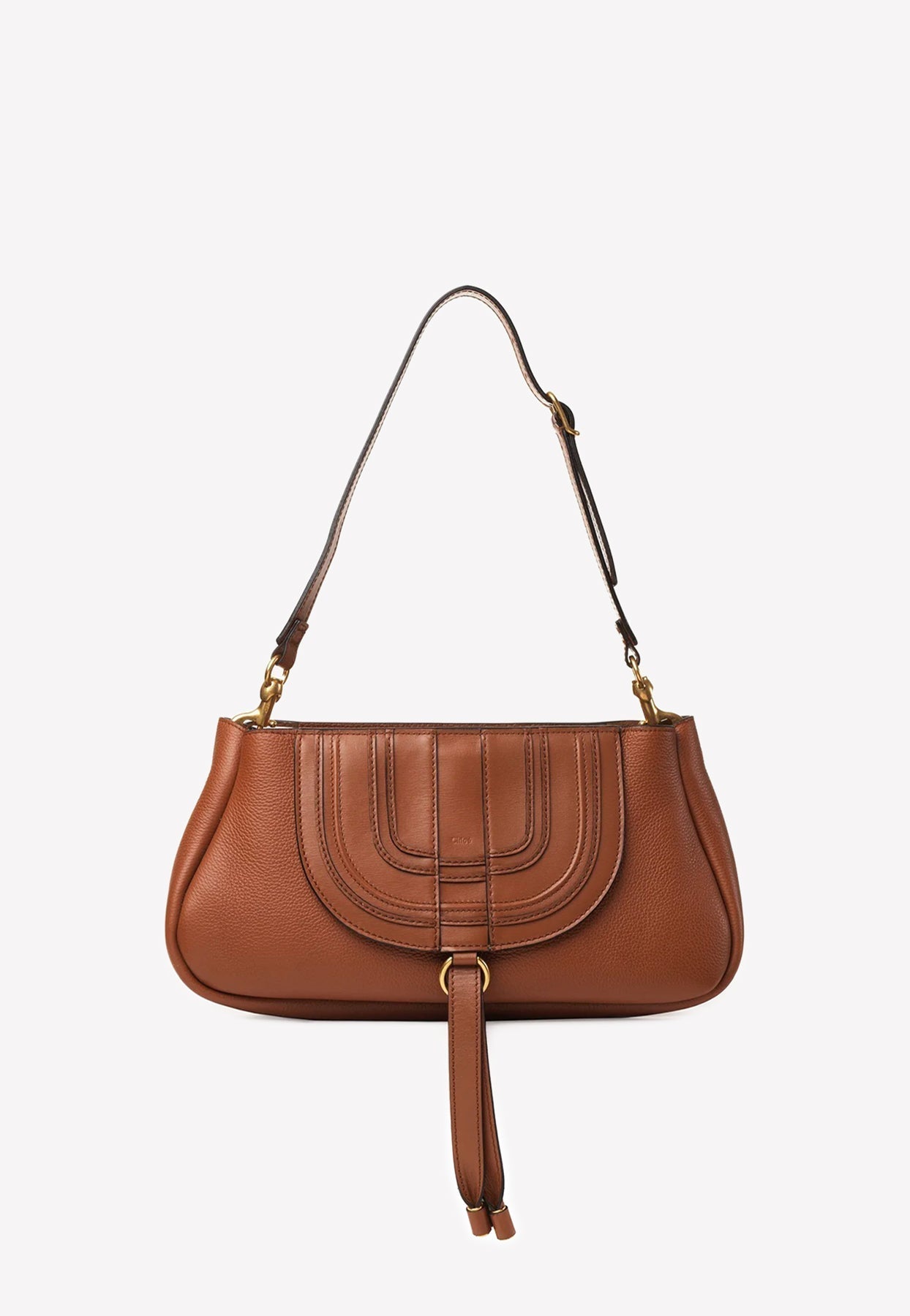 Marcie en Cuir Pochette Bag