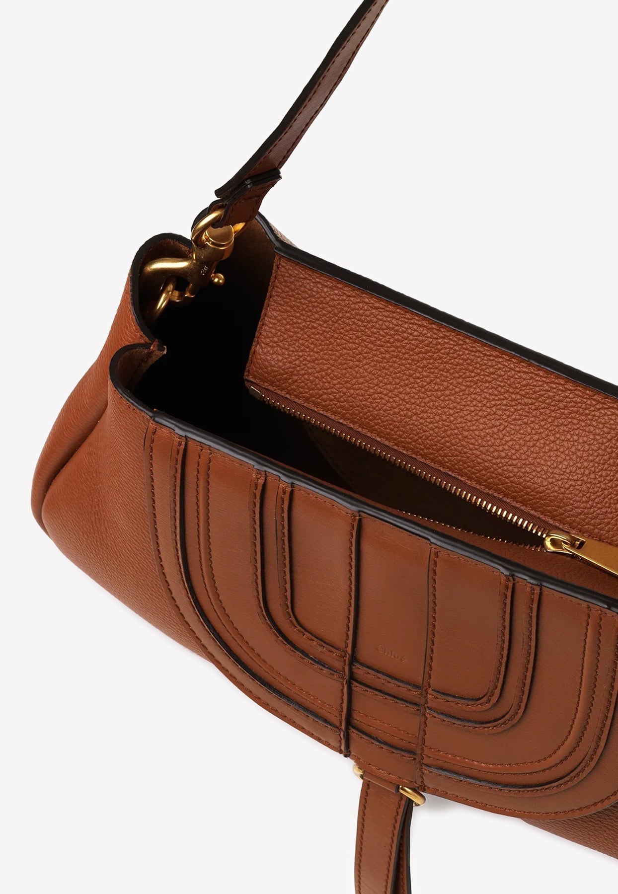 Marcie en Cuir Pochette Bag