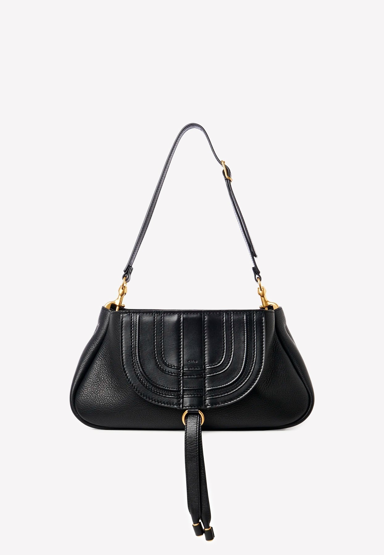 Marcie en Cuir Pochette Bag