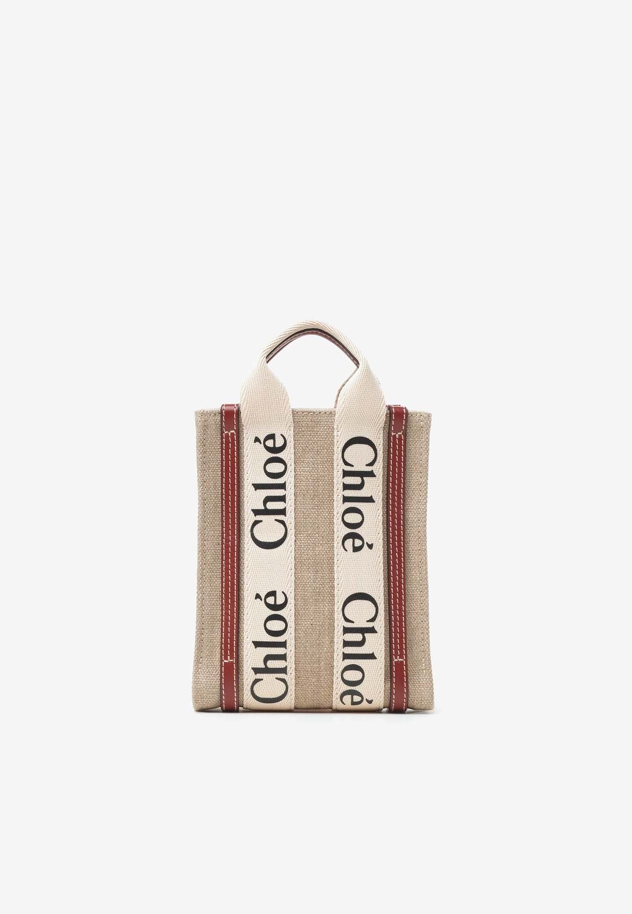 Mini Woody Format Portrait Cabas Bag