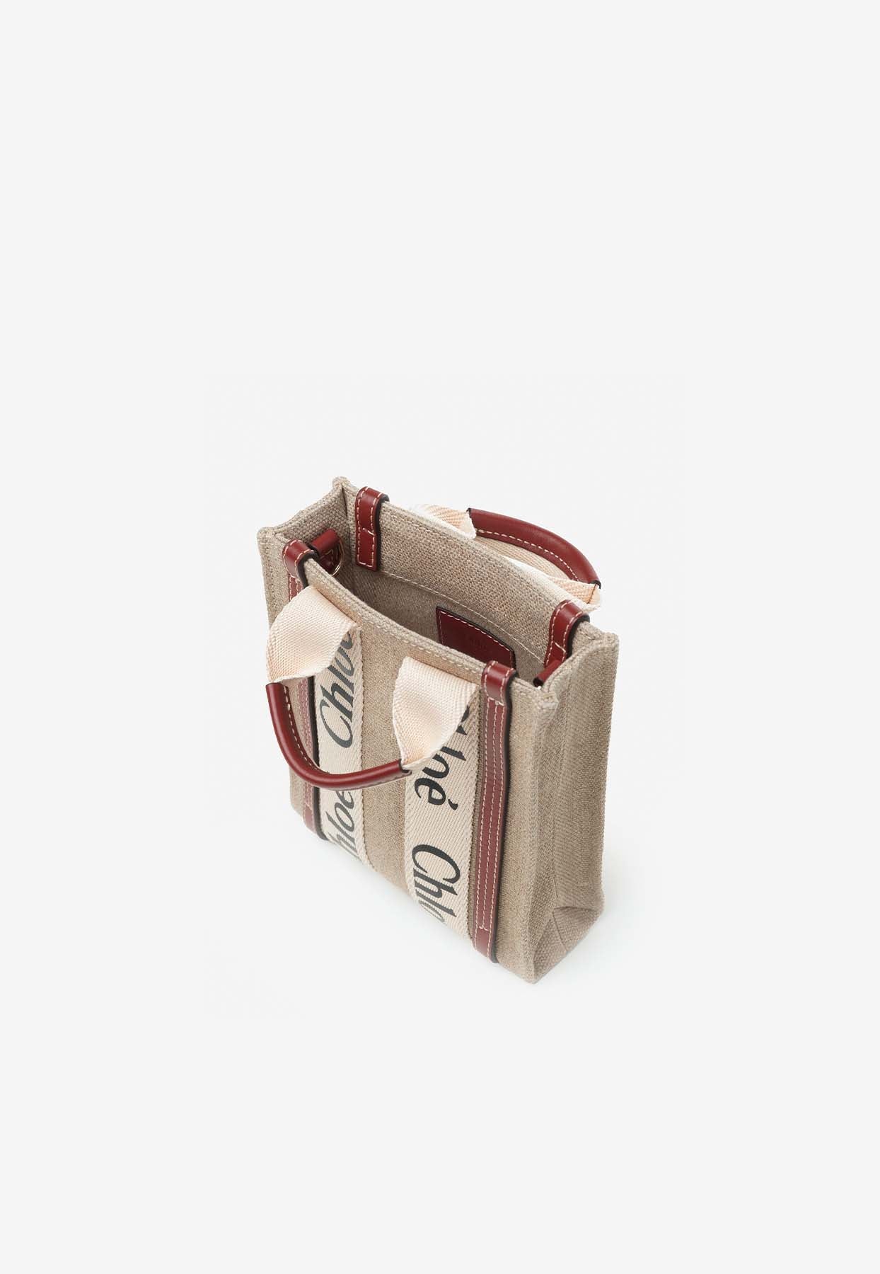 Mini Woody Format Portrait Cabas Bag
