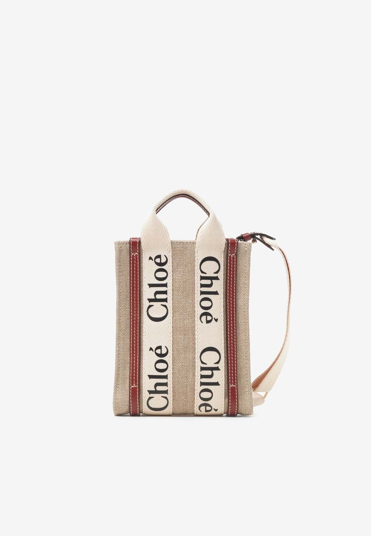 Mini Woody Format Portrait Cabas Bag