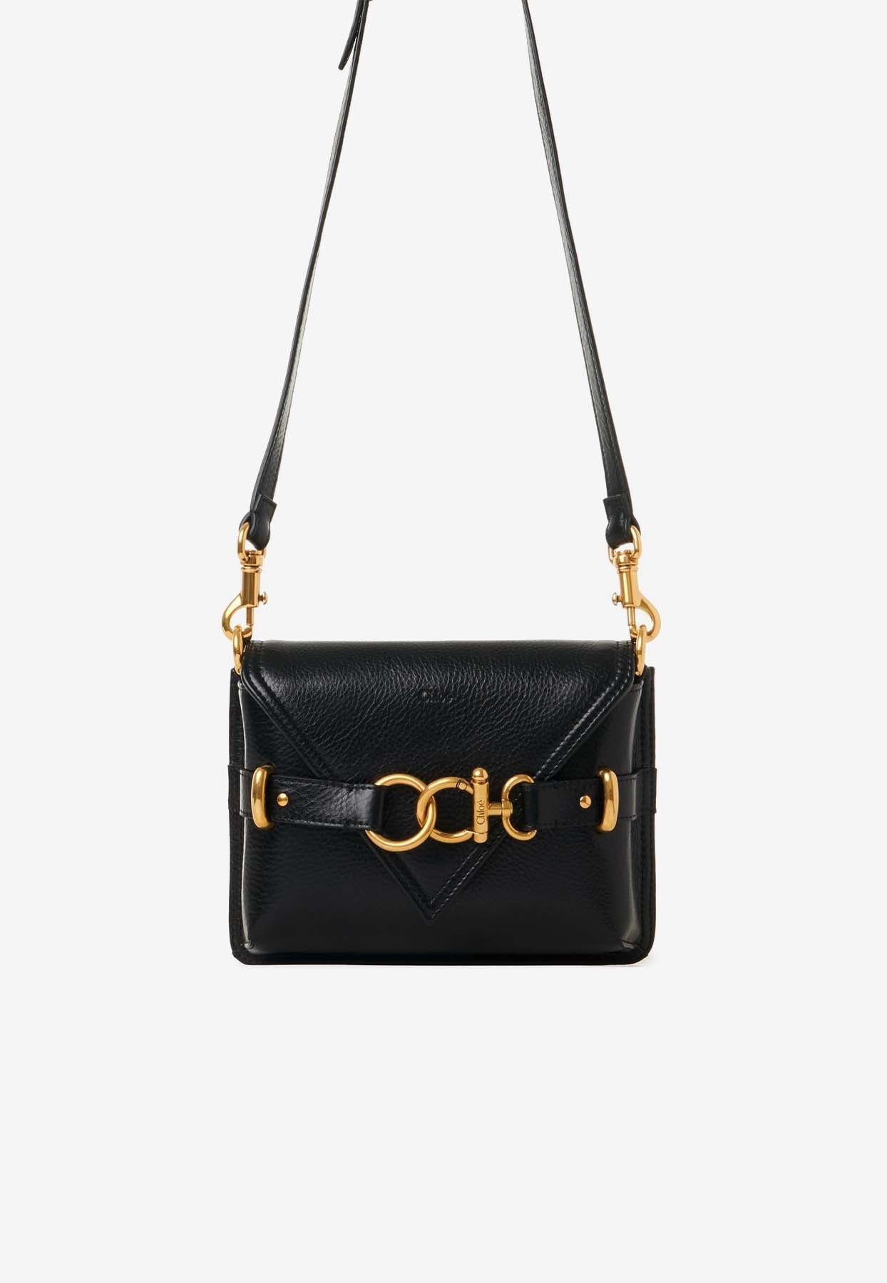 Mini Cape Sac Bandoulière en Grained en Cuir