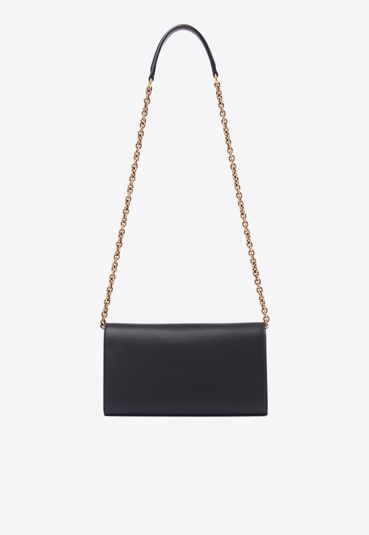 Iconique Logo Calf en Cuir Sac Porté Épaule