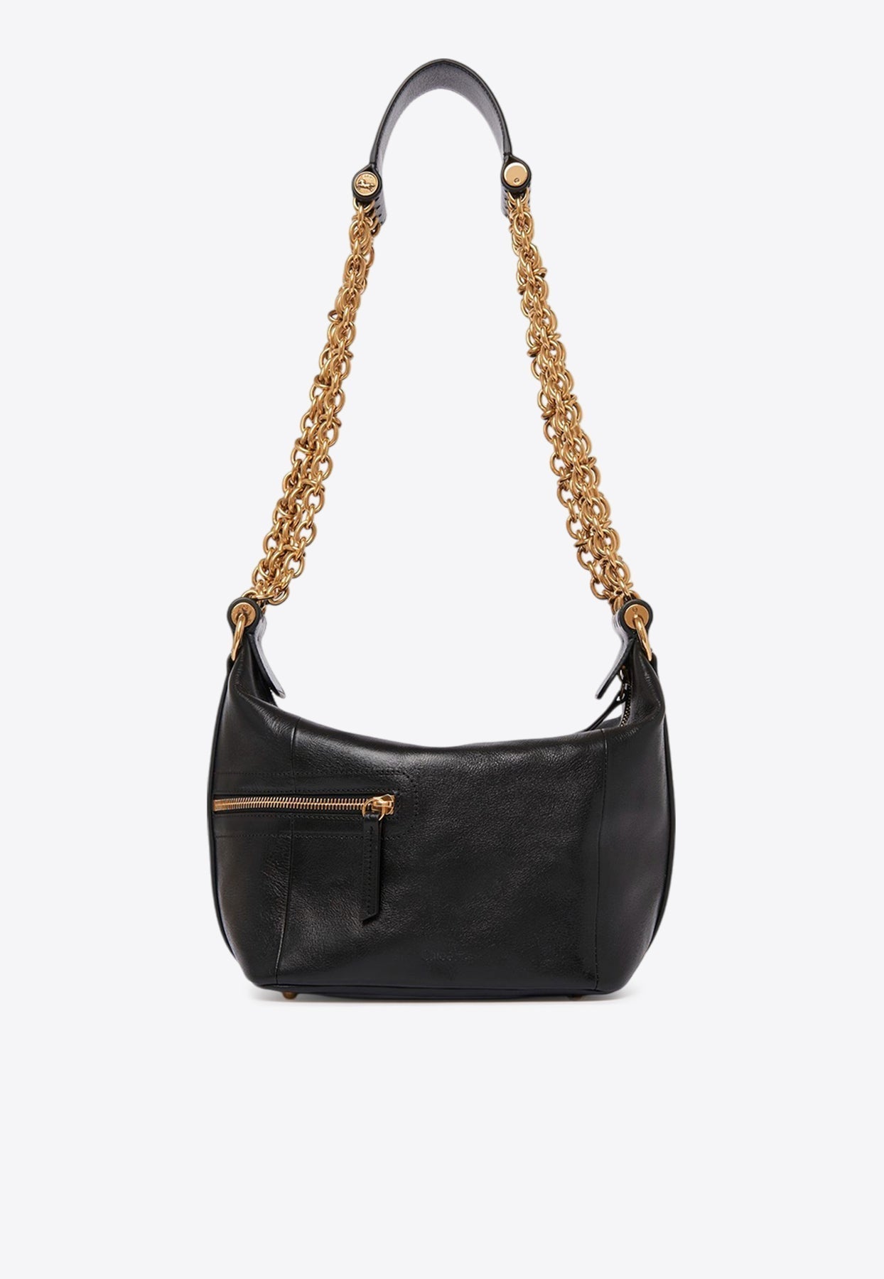 Camera Chaîne en Cuir Sac Porté Épaule