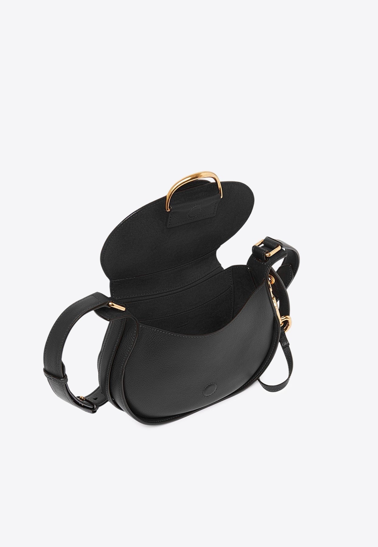 Petit Ride Calf en Cuir Sac Porté Épaule