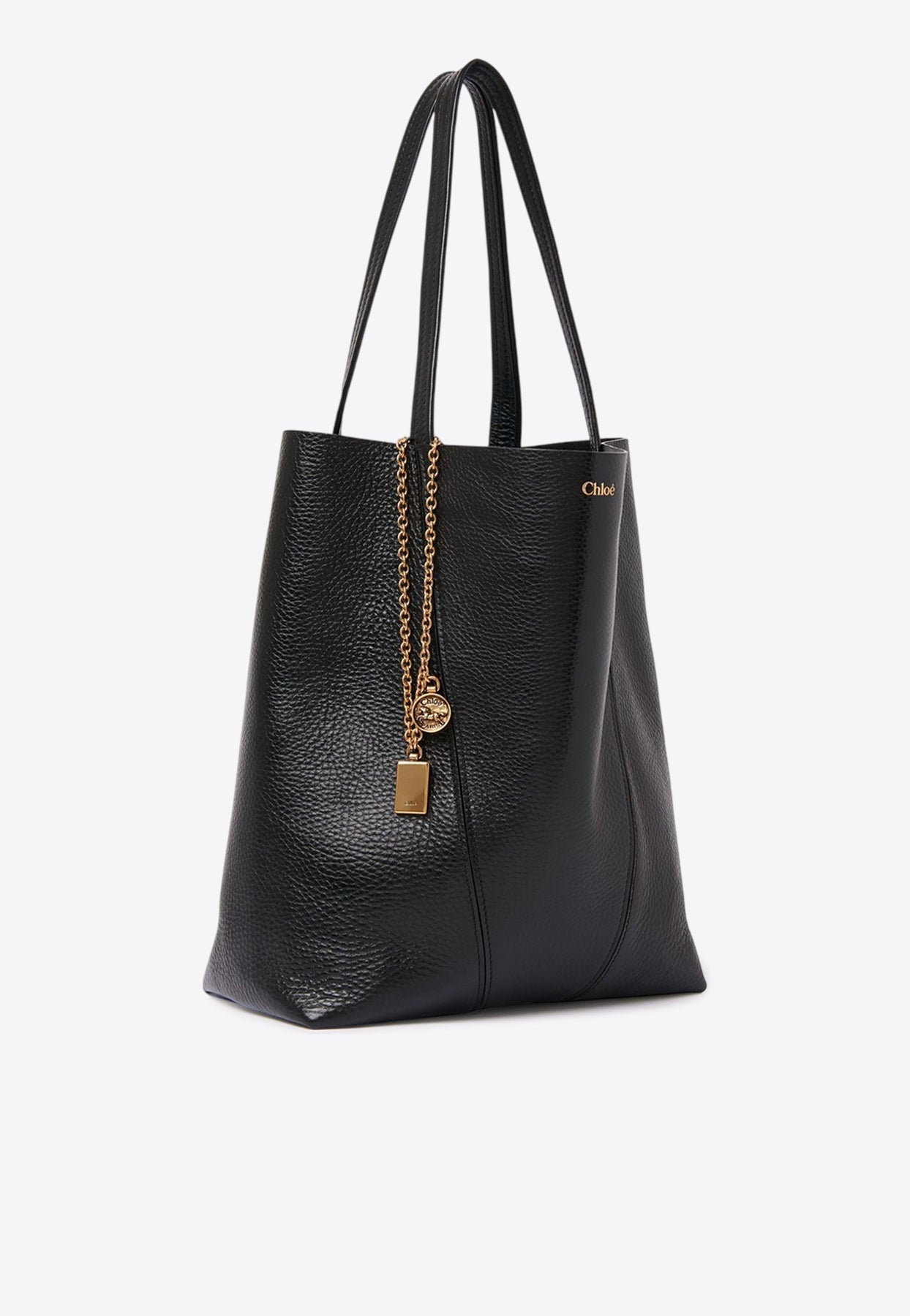 Spin Grained en Cuir Cabas Bag