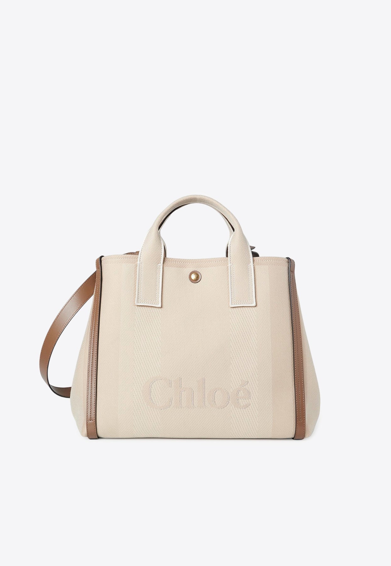 Raised Logo en Toile Cabas Bag