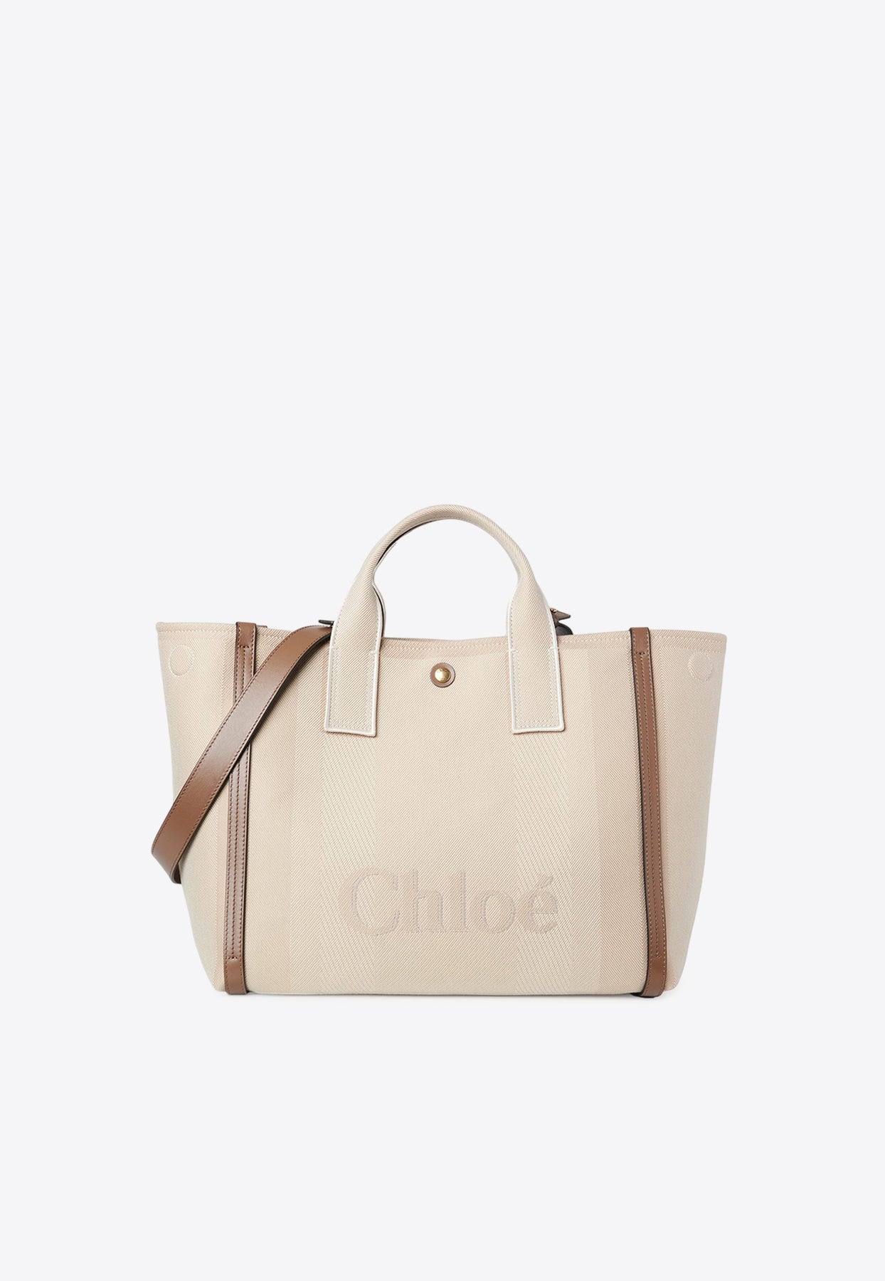 Raised Logo en Toile Cabas Bag