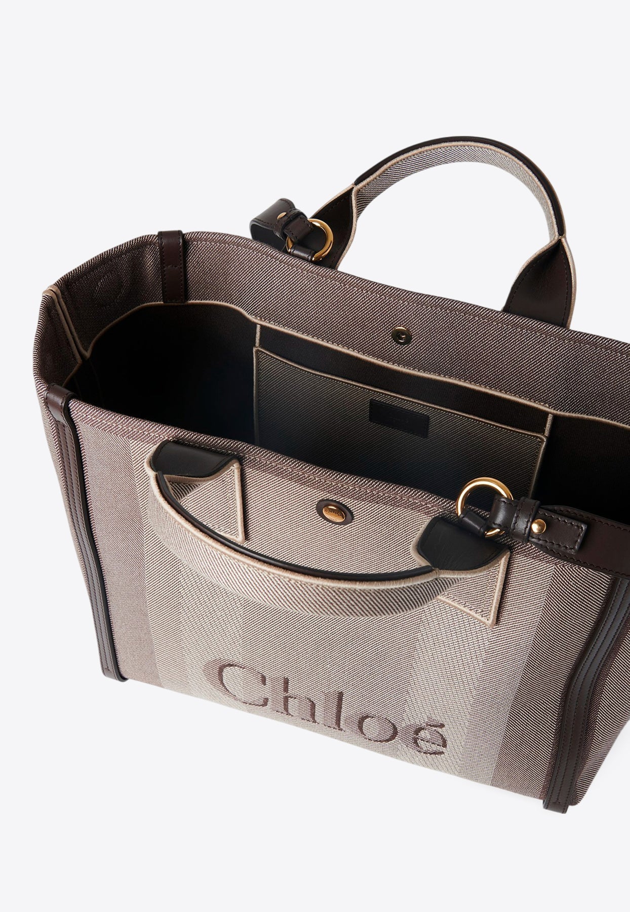 Raised Logo en Toile Cabas Bag